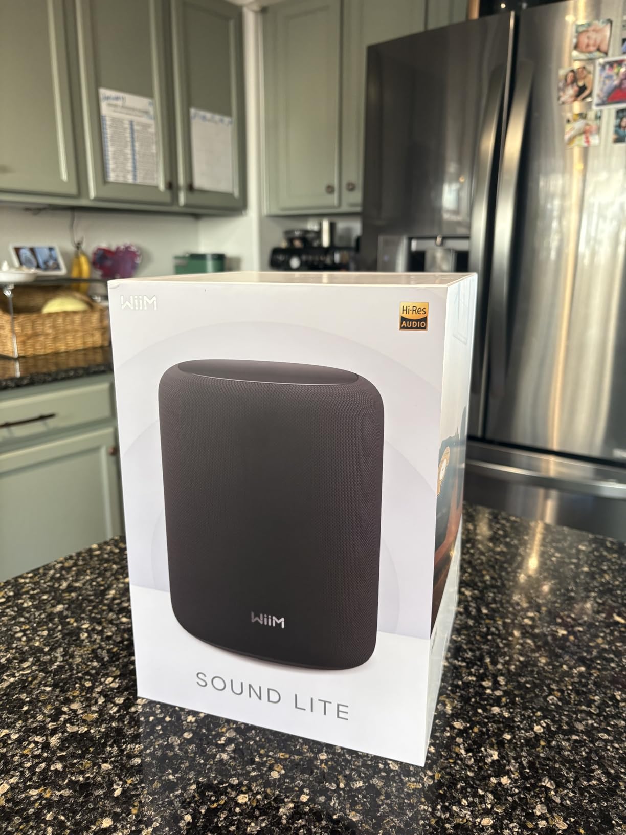 WiiM Sound Lite Smart Speaker, Multi-Room Wireless Speaker, Black | High-fidelity Smart Speaker with Hi-Res Audio, RoomFit tuning, Multi-room Streaming, and Expandable WiiM Ecosystem customer photo 2
