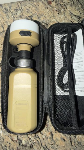 20,000mAh Rugged Power Bank with Fast Charge USB-C PD, IP68 Waterproof Shockproof, Includes 420lm Bright Camping Lantern, Tactical Outdoor Charger for Hiking Camping Survival Emergency (Grey) customer photo 2