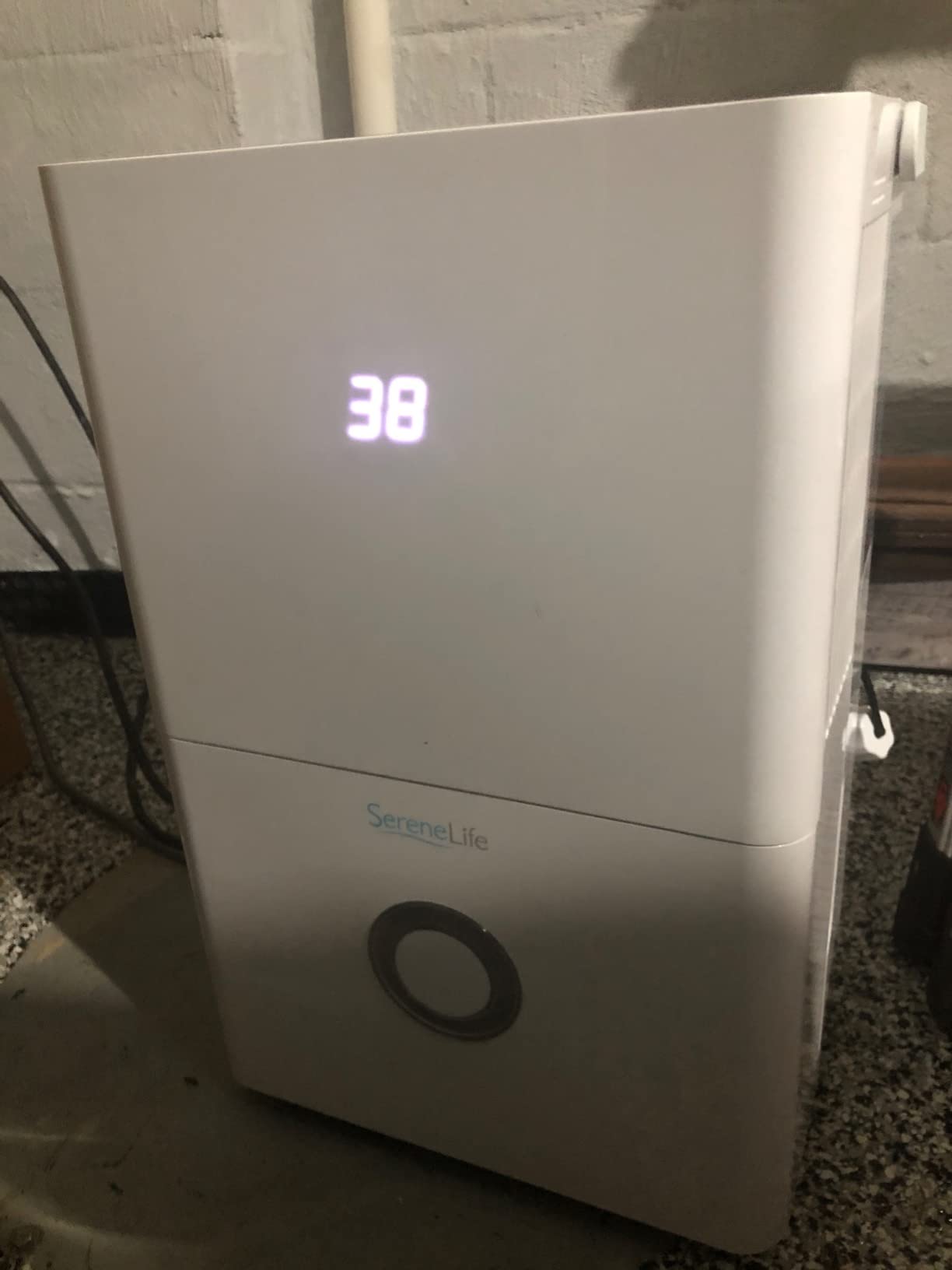 SereneLife Dehumidifiers for Home, 91 Oz Quiet Dehumidifier for Bedroom, Bathroom, Basement with Removable Cylinder For Closet, Timer, Sleep Mode & Smart Humidity Control, Covers 1500 Sq. Ft, Black customer photo 2