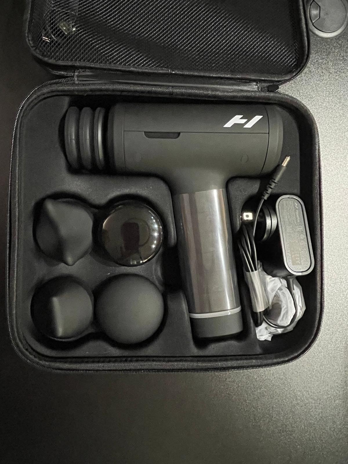 Hypervolt 3 Pro Percussion Massage Gun Heated Head Carry Case | Deep Tissue Muscle Recovery | Reduce Stiffness| Five Speed Control | Pressure Sensor Feedback | Bluetooth Compatible customer photo 2
