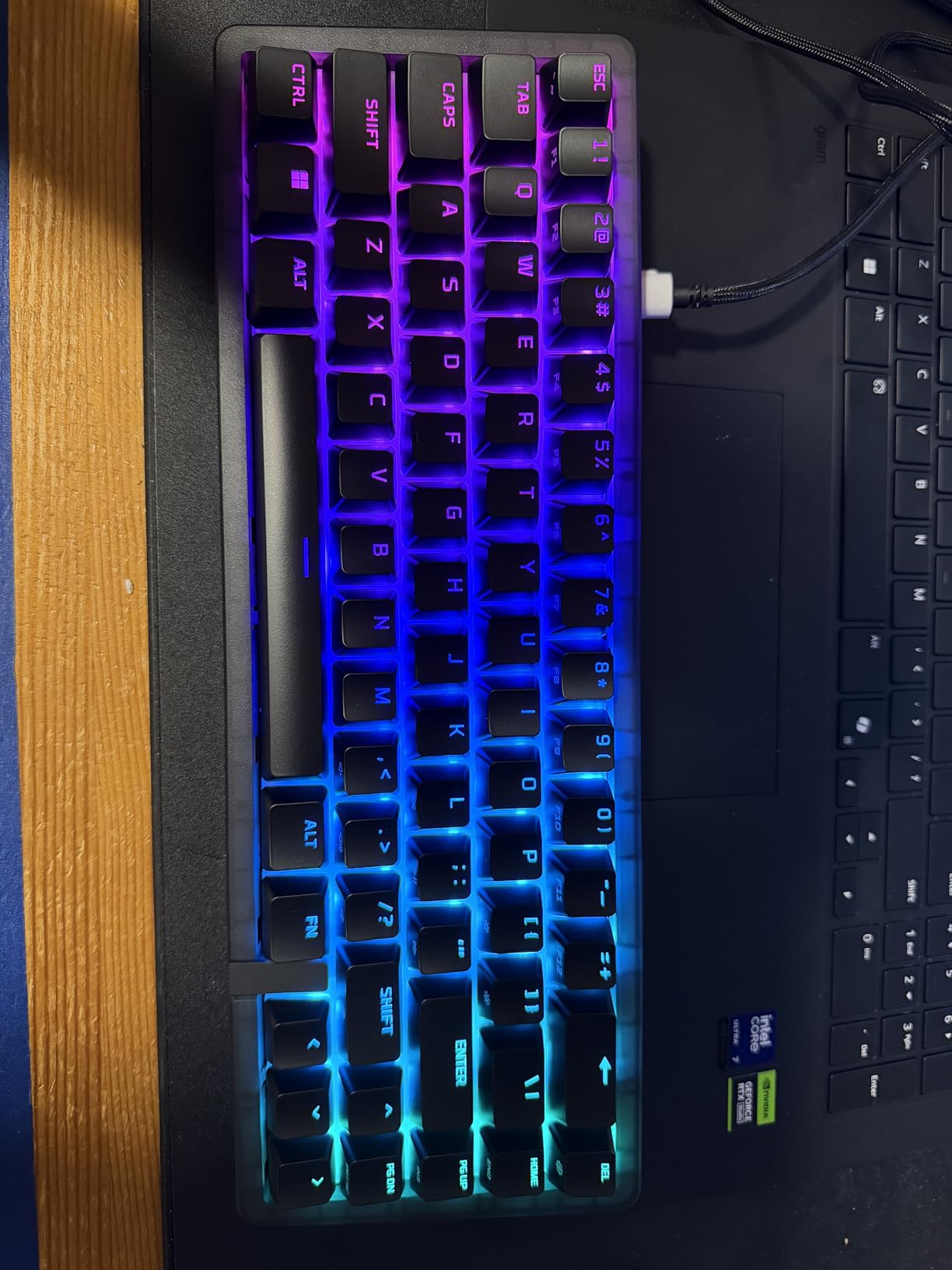 HyperX Origins 2 65 - Gaming Keyboard, PC, Swappable Housing, Hotswap Switches, High Profile, 65% Layout, 8k Polling, Adjustable Angle, Mechanical Switches customer photo 1