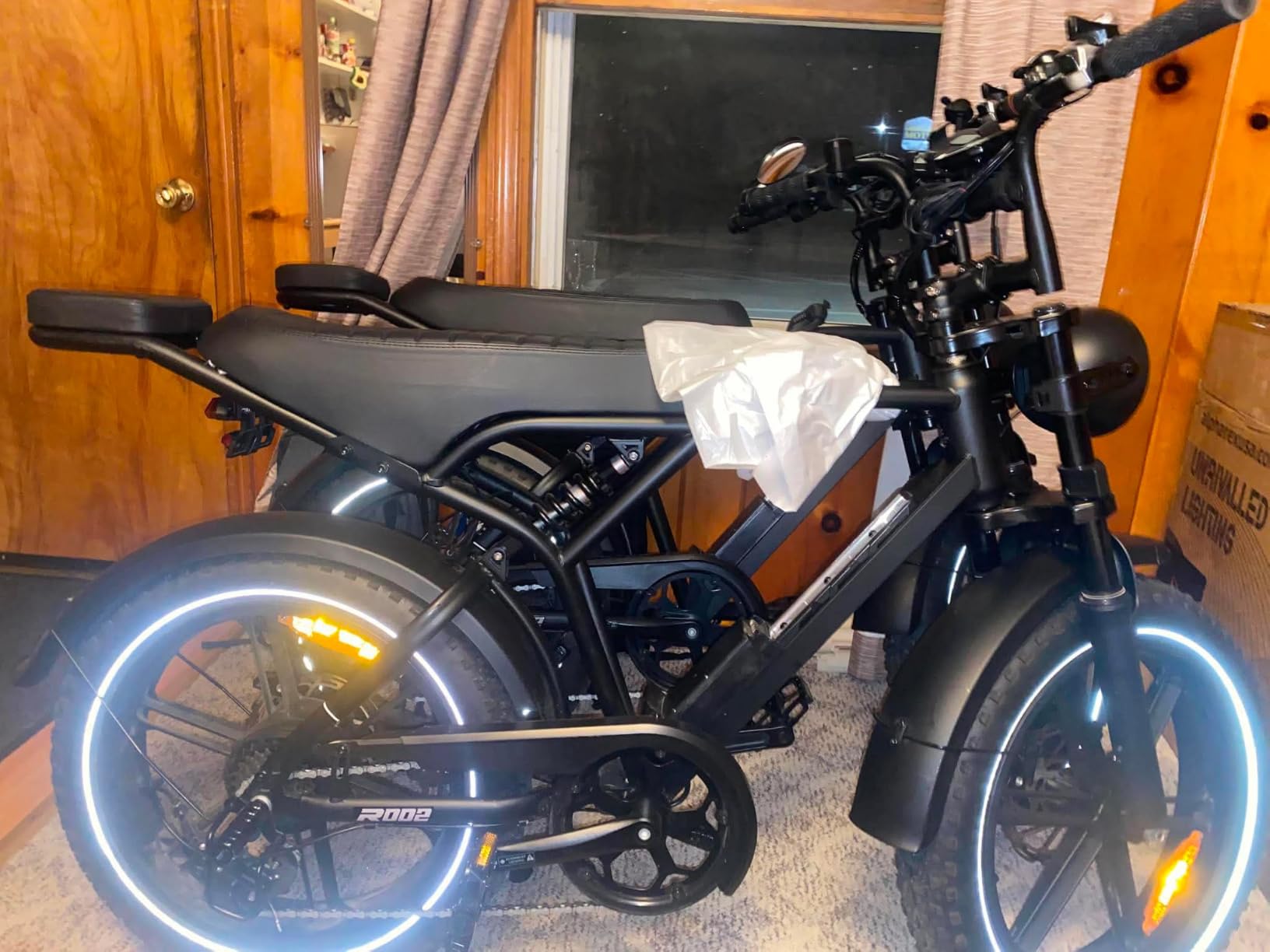 TST Electric Bike for Adults, 48V 15Ah Battery, 1500W Peak Motor, Fat Tire | Dual Suspension, 7-speed Gears, 3 Working Modes, Powerful, LCD Display, Suitable for Commuters and Beginner Cyclists customer photo 1