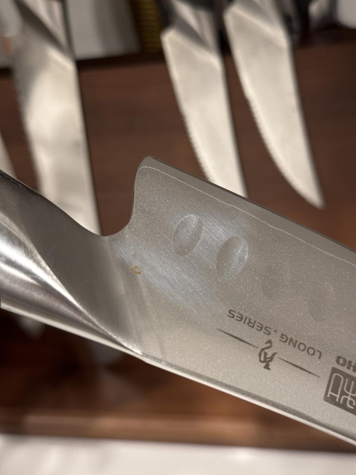 HOSHANHO 5 Inch Japanese Chef Knife, Ultra Sharp Kitchen Santoku Knives customer photo 1