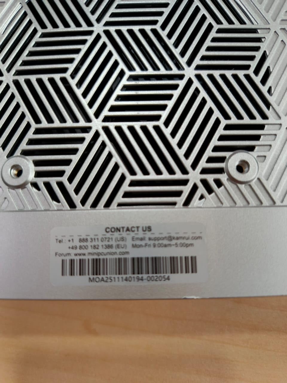 KAMRUI H2 Mini PC Intel Core i7-14650HX 16-Core, 16GB DDR4 1TB SSD customer photo 2