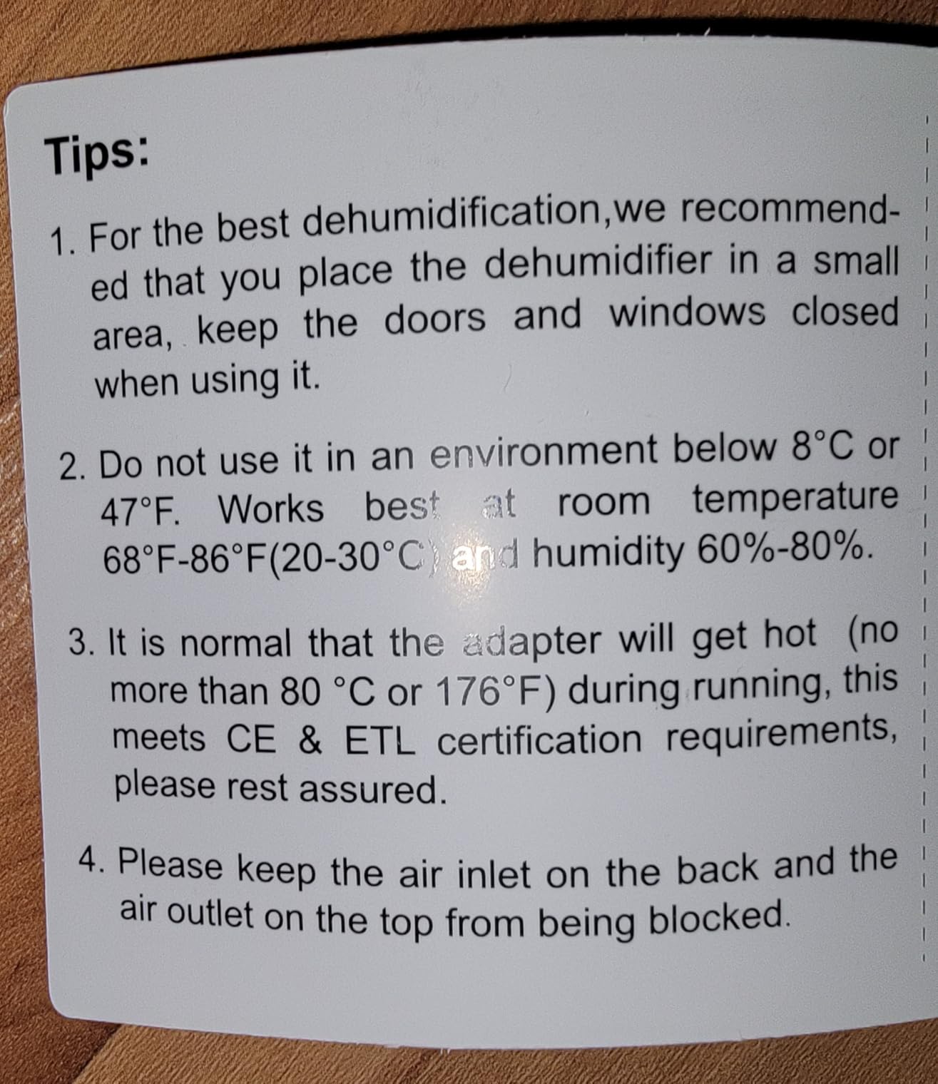 avylo Small Dehumidifier for Bedroom,162 Sq.Ft 42oz with Auto Shut Off customer photo 1