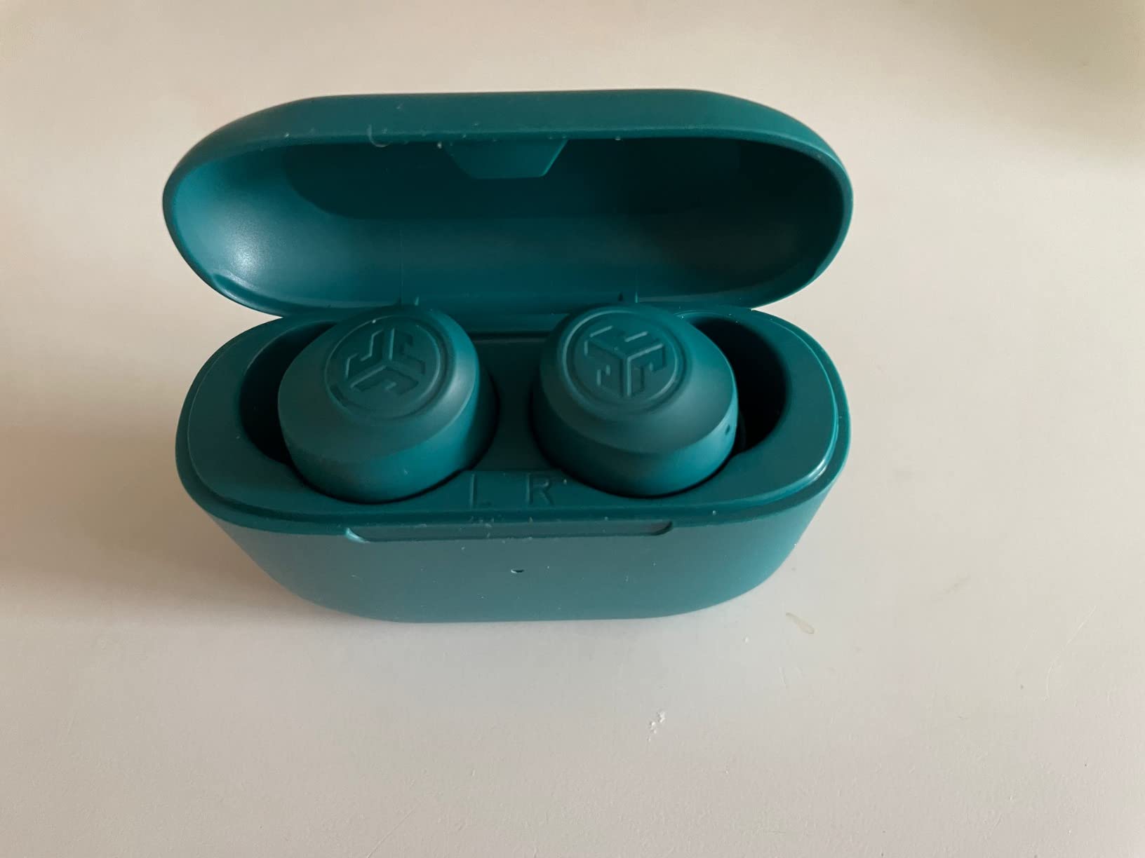 JLab Go Air Pop True Wireless Earbuds, in Ear Headphones, Bluetooth Earphones, Ear Buds with 32H Playtime, Bluetooth Earbuds with Microphone, USB Charging Case, Dual Connect, EQ3 Sound, Mint customer photo 2