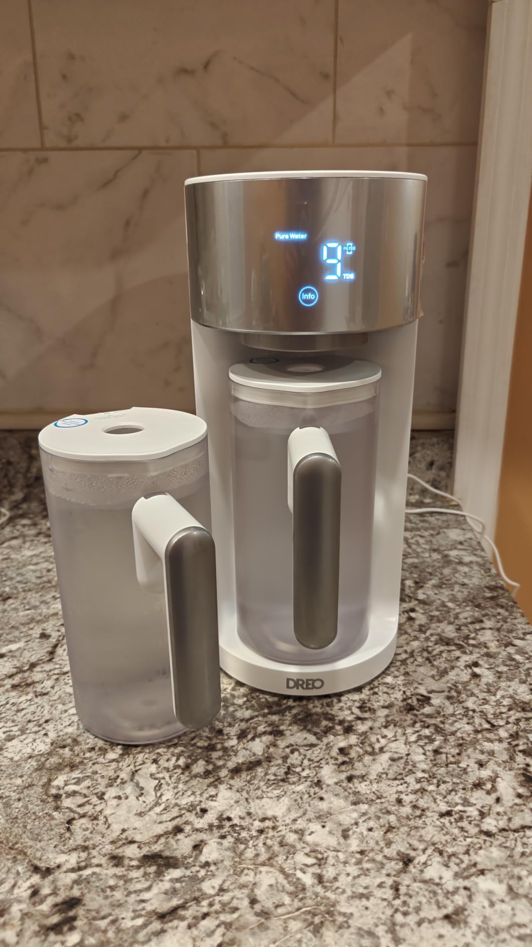 DREO Reverse Osmosis Water Filter System Countertop, RO Water Filter 112 3L customer photo 1