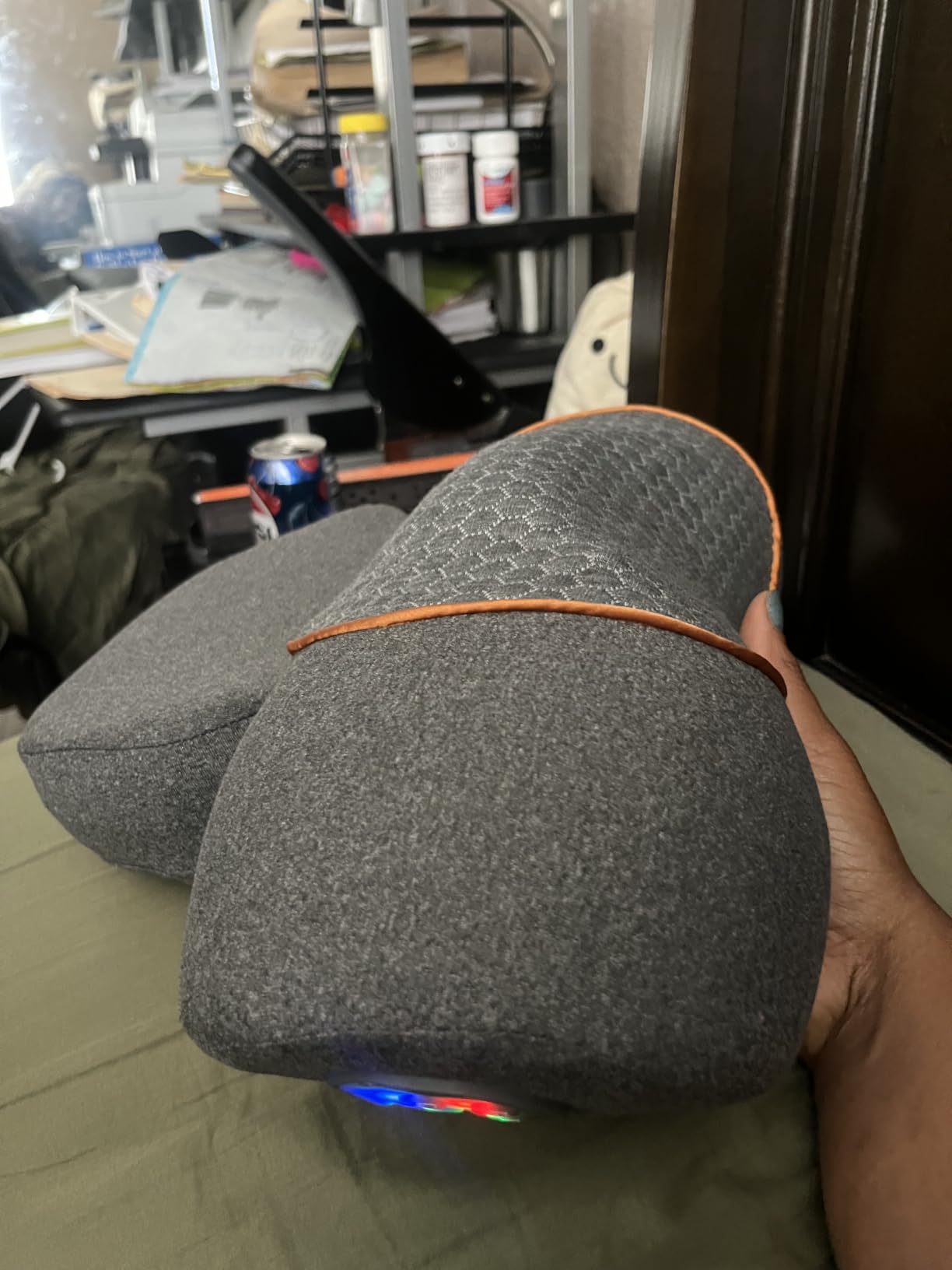 Upalled Cordless Heated Neck Massager Pillow for Pain Relief Deep Tissue customer photo 1