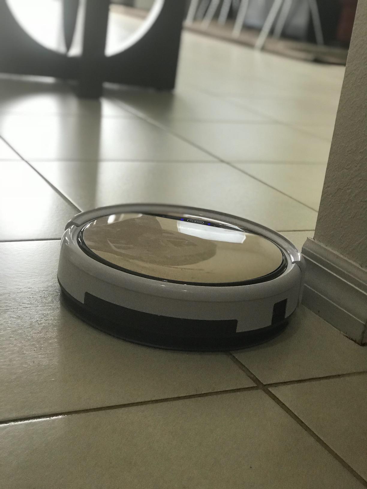 ILIFE V5s Max Robot Vacuum, 4000Pa Max Strong Suction | 2.4G WiFi/App/Alexa/Remote Control, Self-Charging Robotic Vacuum Cleaner, for Hard Floors Carpets and Pet Hair customer photo 2