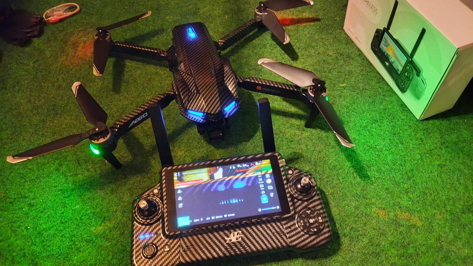 Airdrop Drone for Adults with Camera, GPS 4K HD Dual Cameras, 3-Axis Gimbal customer photo 1
