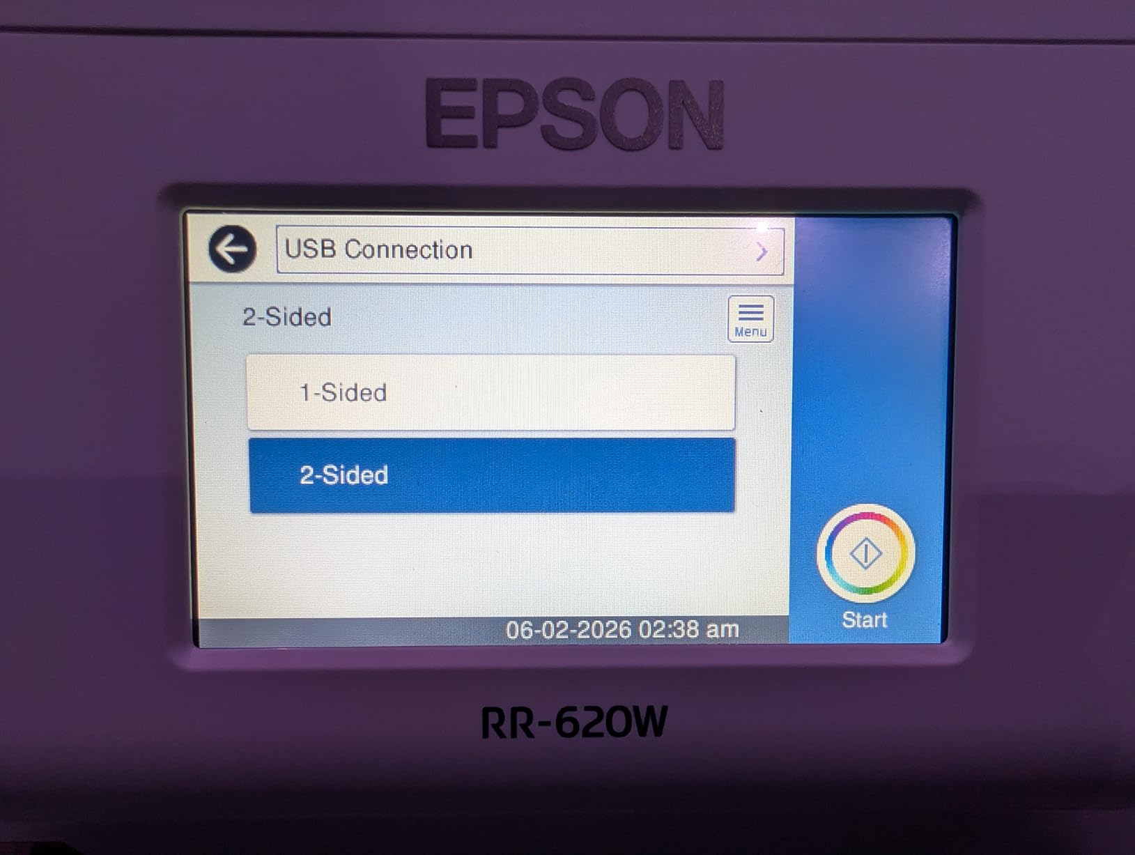 Epson RapidReceipt RR-620W Wireless & USB High-Speed AI & Cloud Ready Desktop Color Duplex Receipt & Document Scanner for Mac & PC, up to 45 ppm, 4.3