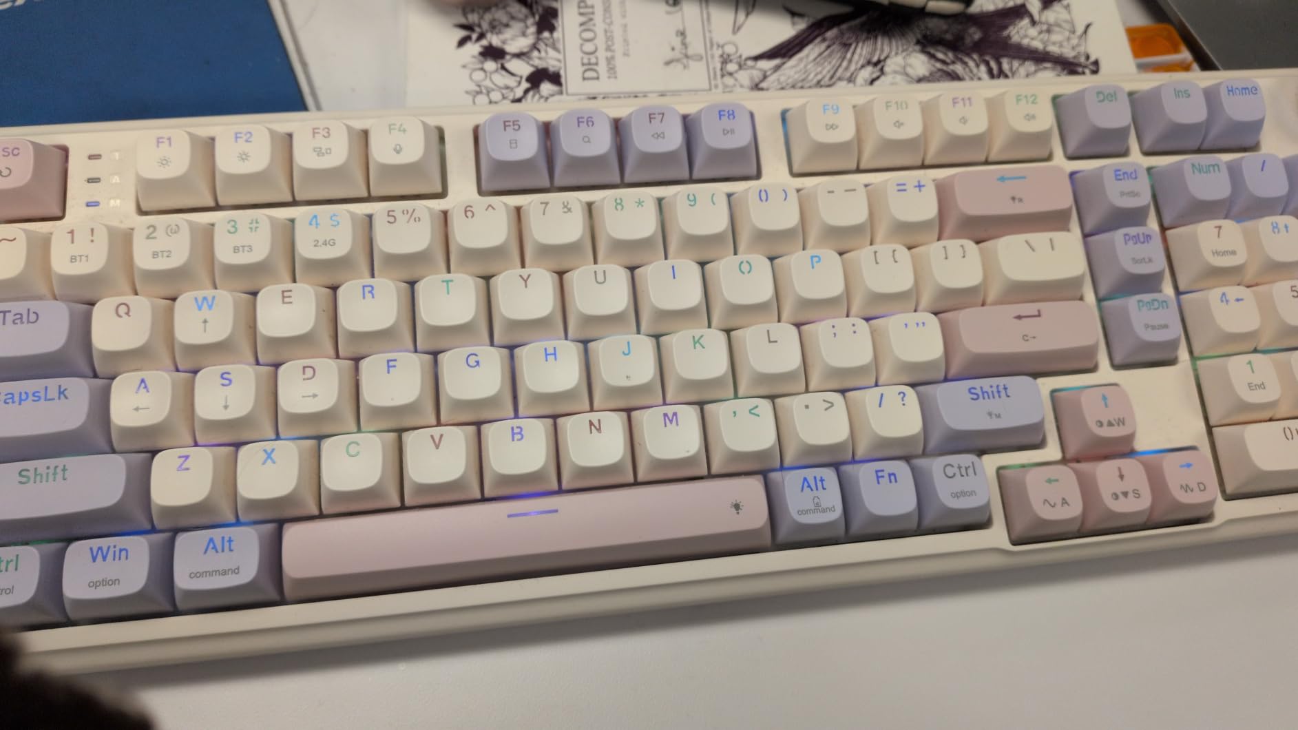 Redragon K768 PRO Wireless 100-Key Gasket Gaming Keyboard, Knob + 8000mAh customer photo 1