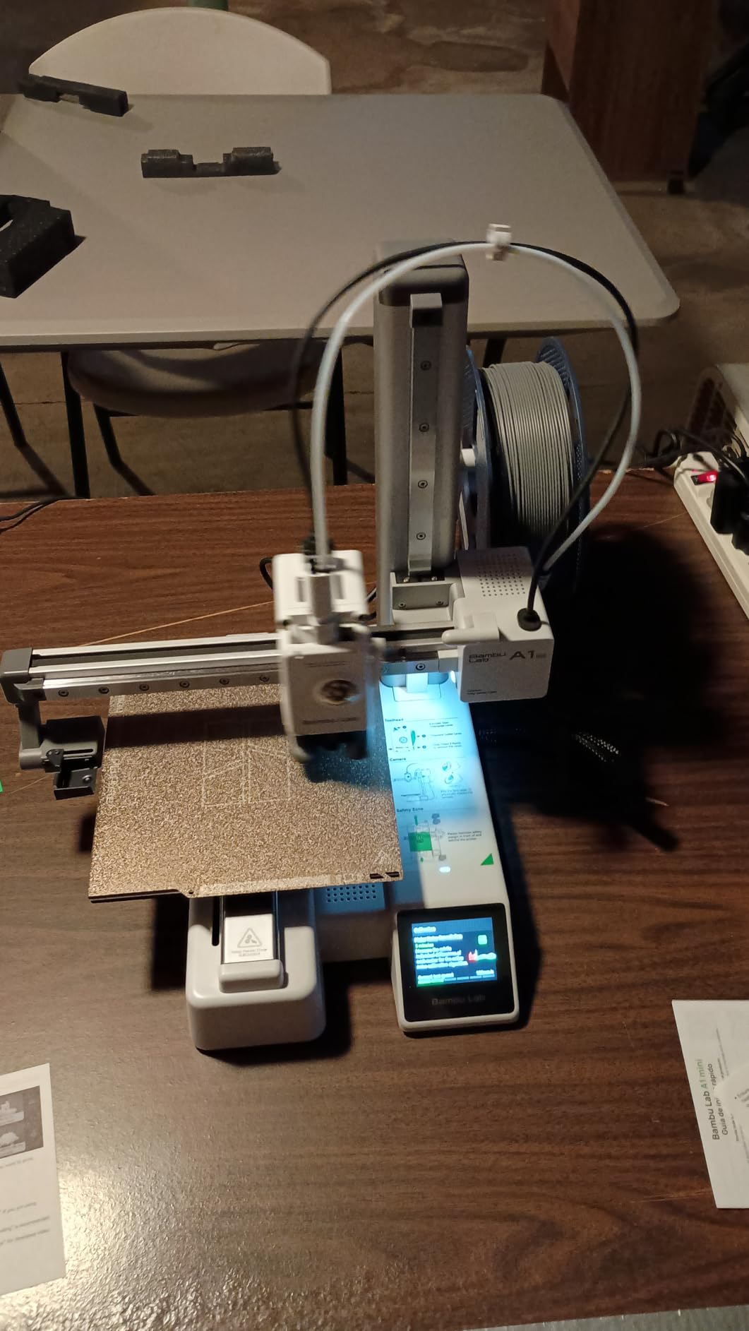 Bambu Lab A1 mini 3D Printer + LED Lamp Kit, Ready-to-Use for Beginners | Beginner-Friendly Ecosystem with MakerWorld Model Library, Full-Auto Calibration & Active Flow Rate Compensation, ≤48 dB Quiet customer photo 2
