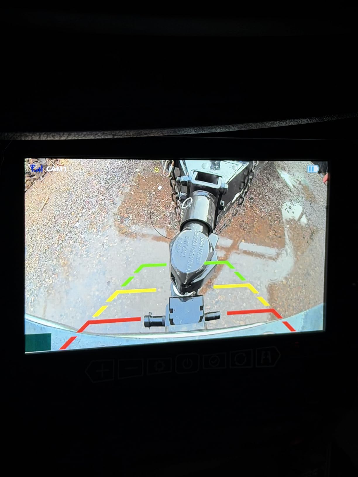 1080P Strong Magnetic Wireless Backup Camera for RV Trailer 1-Min Install customer photo 1
