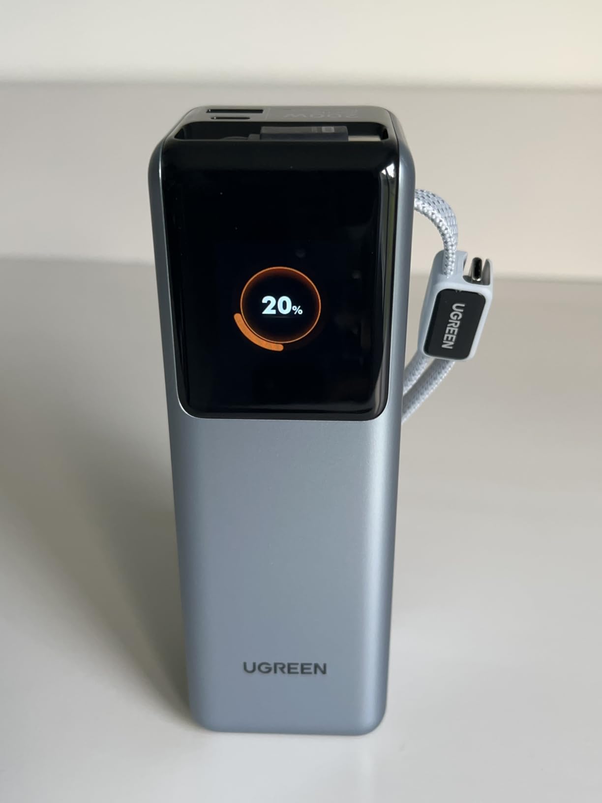 UGREEN Nexode Pro 25000mAh 200W Retractable Cables Power Bank for iPhone customer photo 1