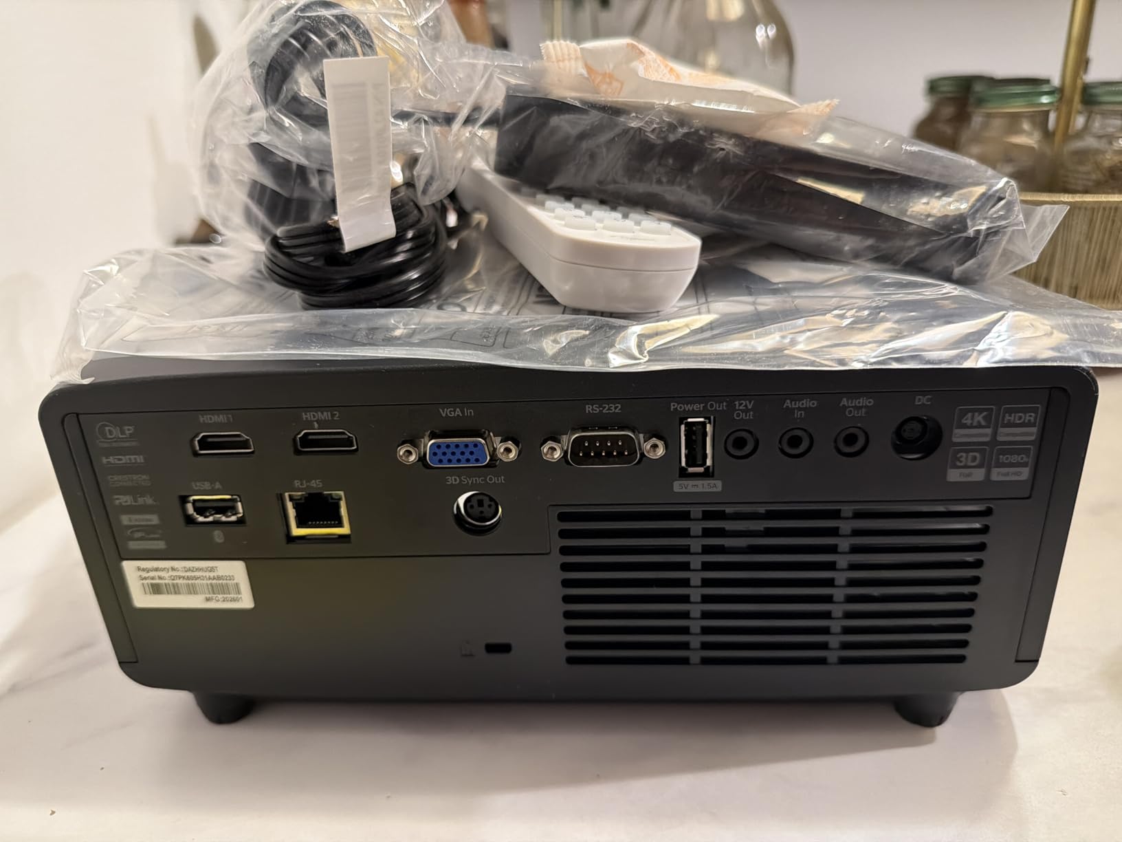 Optoma GT2400HDR - Full HD 1080p, 4,200 Lumens, Short Throw, Laser, Low Input Lag Gaming, Golf Simulation Ready Projector customer photo 2