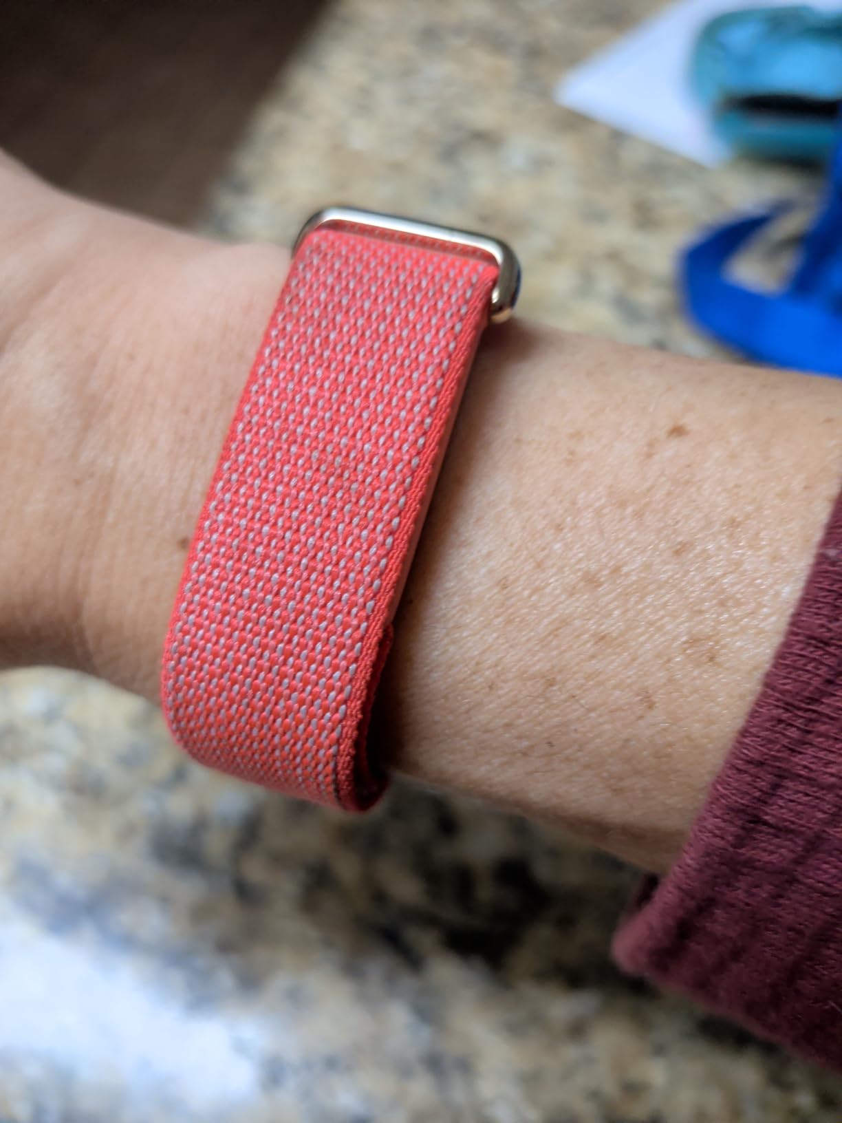 Fitbit Google Air - Screenless Activity Tracker - Obsidian | Fitness, heart rate, & sleep tracking, personalized AI-powered coaching, up to 7 days battery life, works with iOS & Android customer photo 2