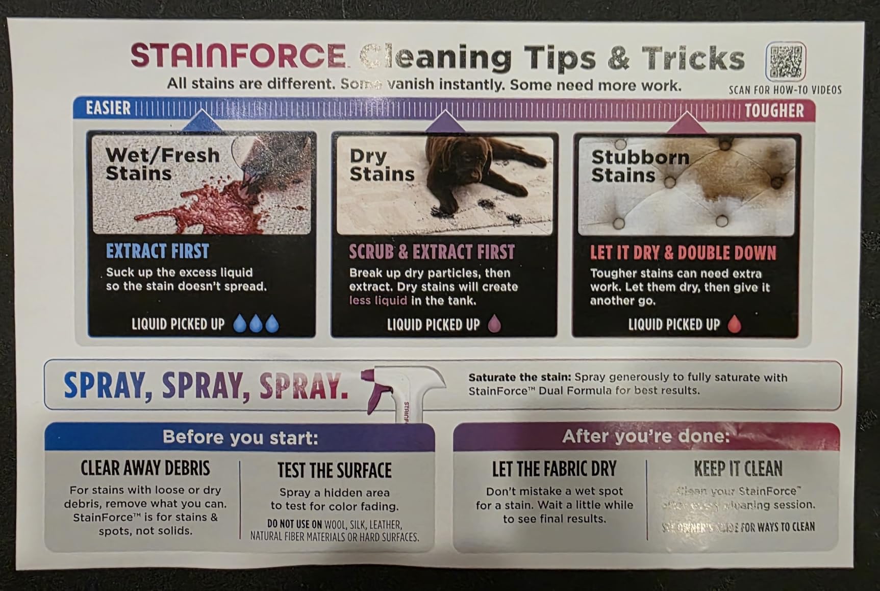 Shark StainForce Cordless Stain, Odor & Urine Remover, 1 Tool, HX095BRN customer photo 2