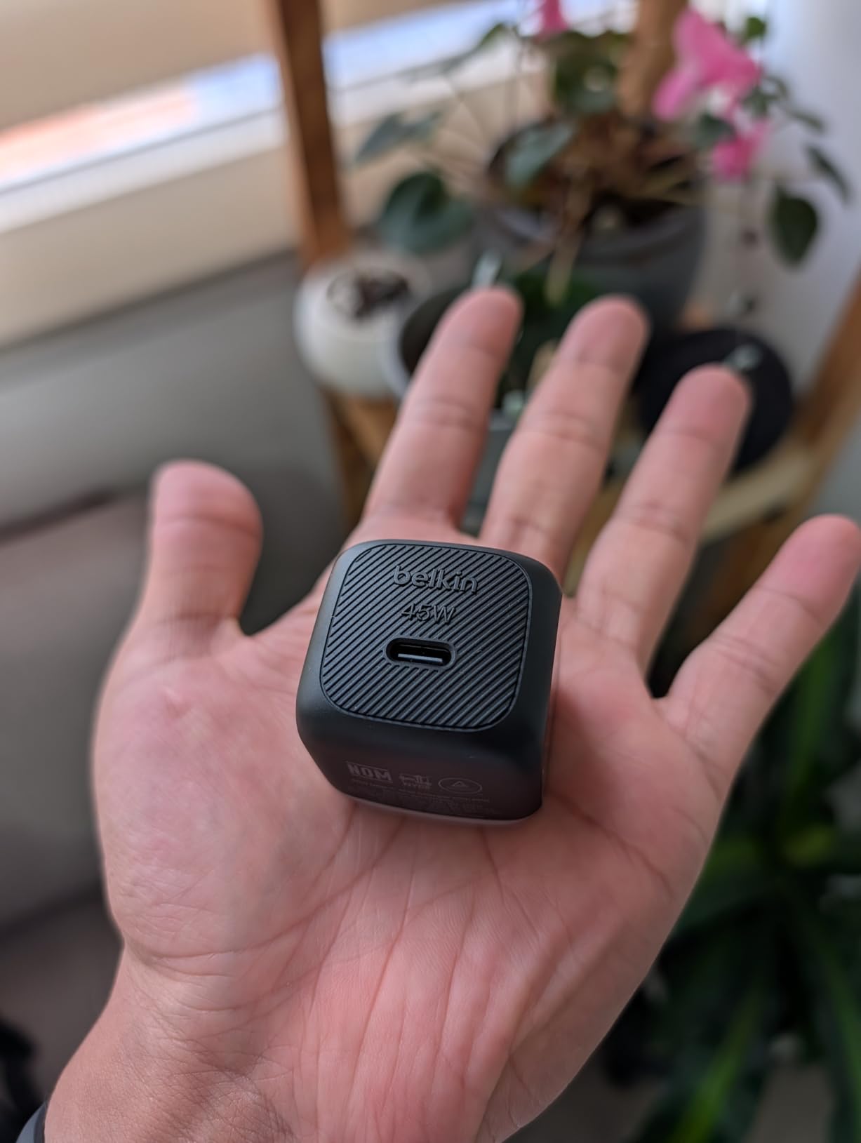 Belkin 45W Compact USB C Charger Block, Fast Charging for Travel customer photo 1