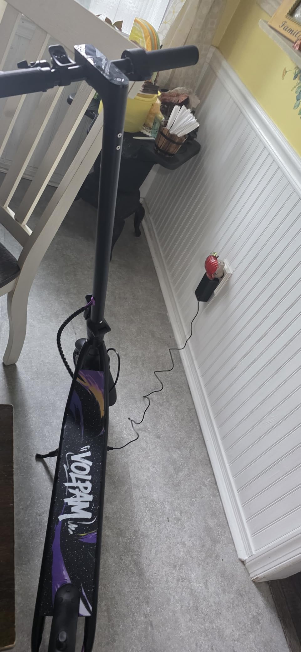 VOLPAM Electric Scooter, 350W/500W Powerful Motor & 19/MPH Top Speed, 21-28Miles Long Range, Folding E Scooter Choice customer photo 1