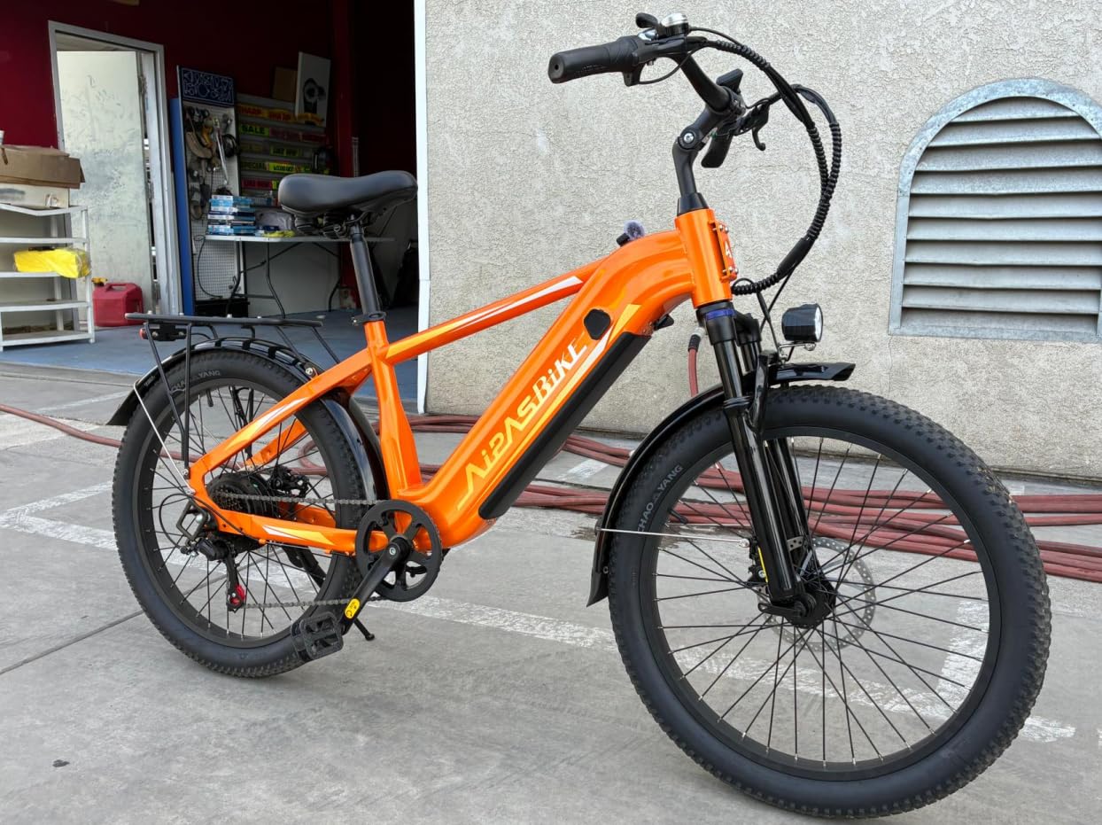 Aipas C1 Max/C2 Max Electric Bike for Adults, 864Wh Removable Battery | 1100W Peak Motor, 85-Mile Range, 24