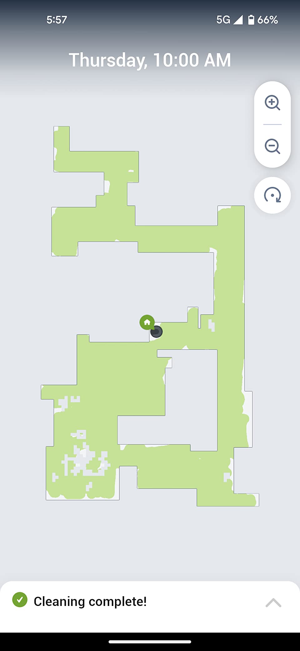 iRobot Roomba 105X Combo Robot Vacuum & Mop with AutoEmpty Dock, Self‑Emptying for Up to 75 Days, 70× Power‑Lifting Suction, Smart LiDAR Mapping, App & Voice Control, Ideal for Homes with Pets & Kids customer photo 1