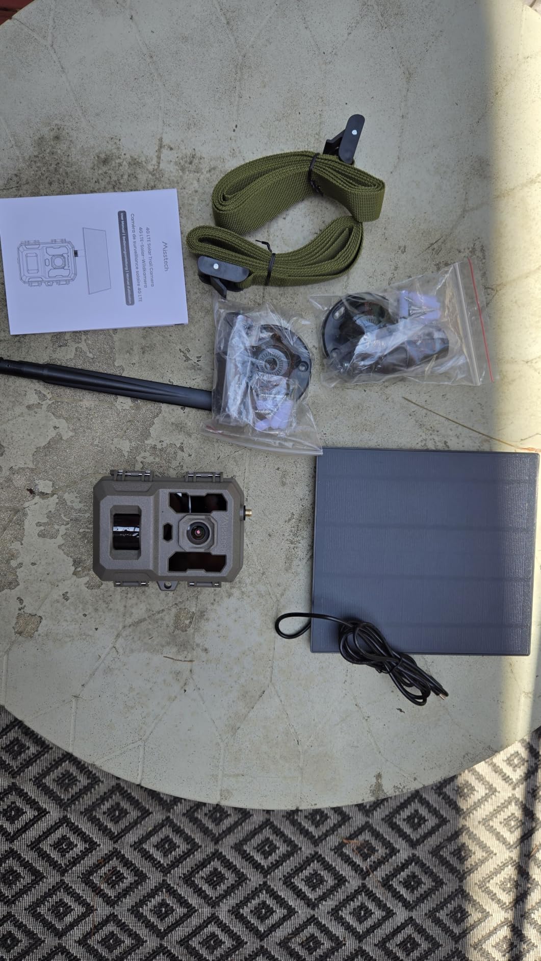 Misstech 4G LTE Cellular Trail Camera for Wild&Farm, 0.1s Motion-Activated customer photo 2