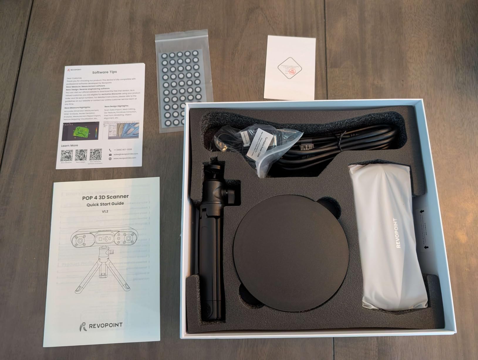 Revopoint POP 4 3D Scanner, AI Segmentation, for 3D Printing, Premium customer photo 2