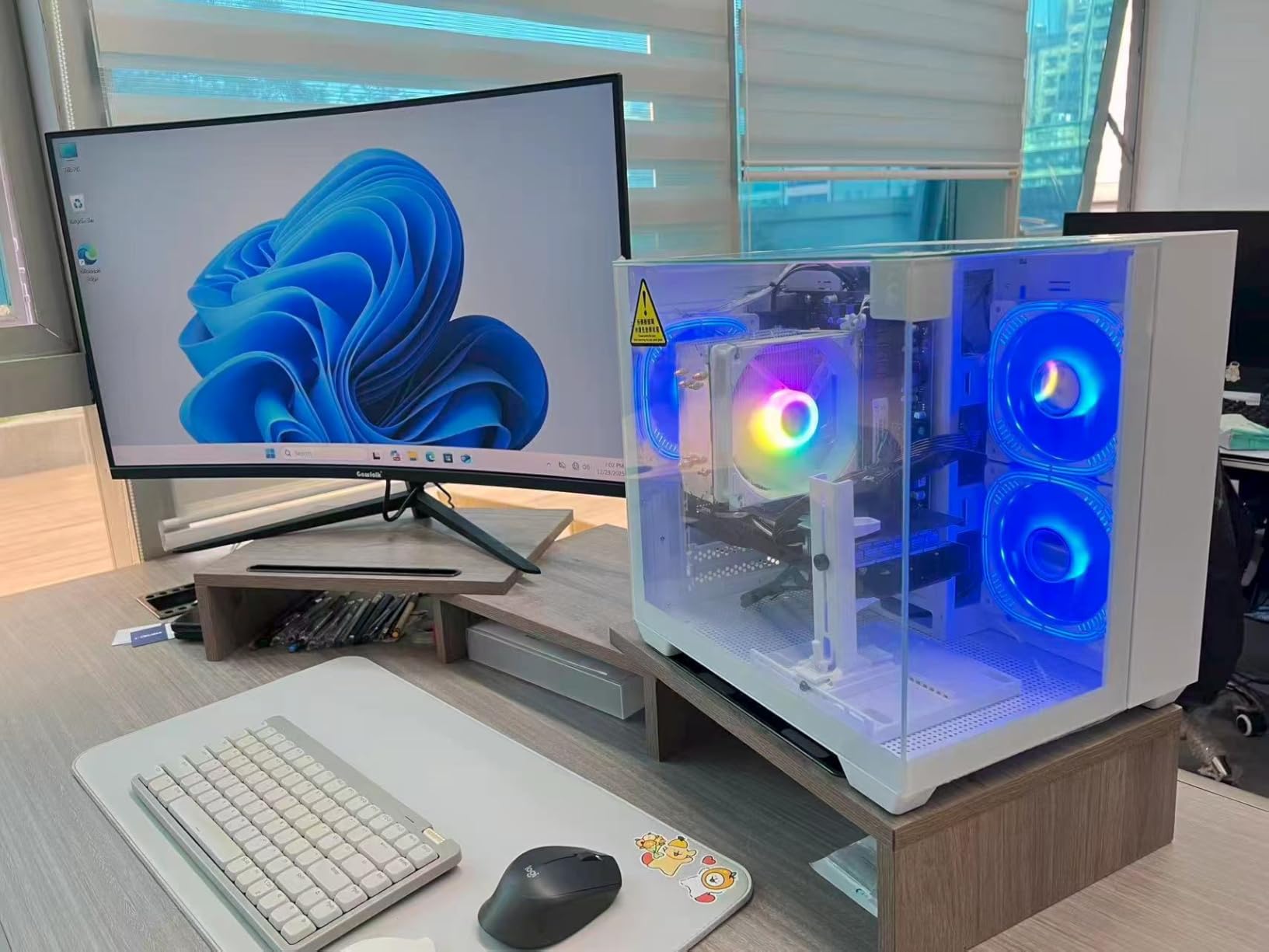 Prebuilt Gaming PC Desktop, Ryzen 7 4700LE, Radeon RX 580 8GB customer photo 1