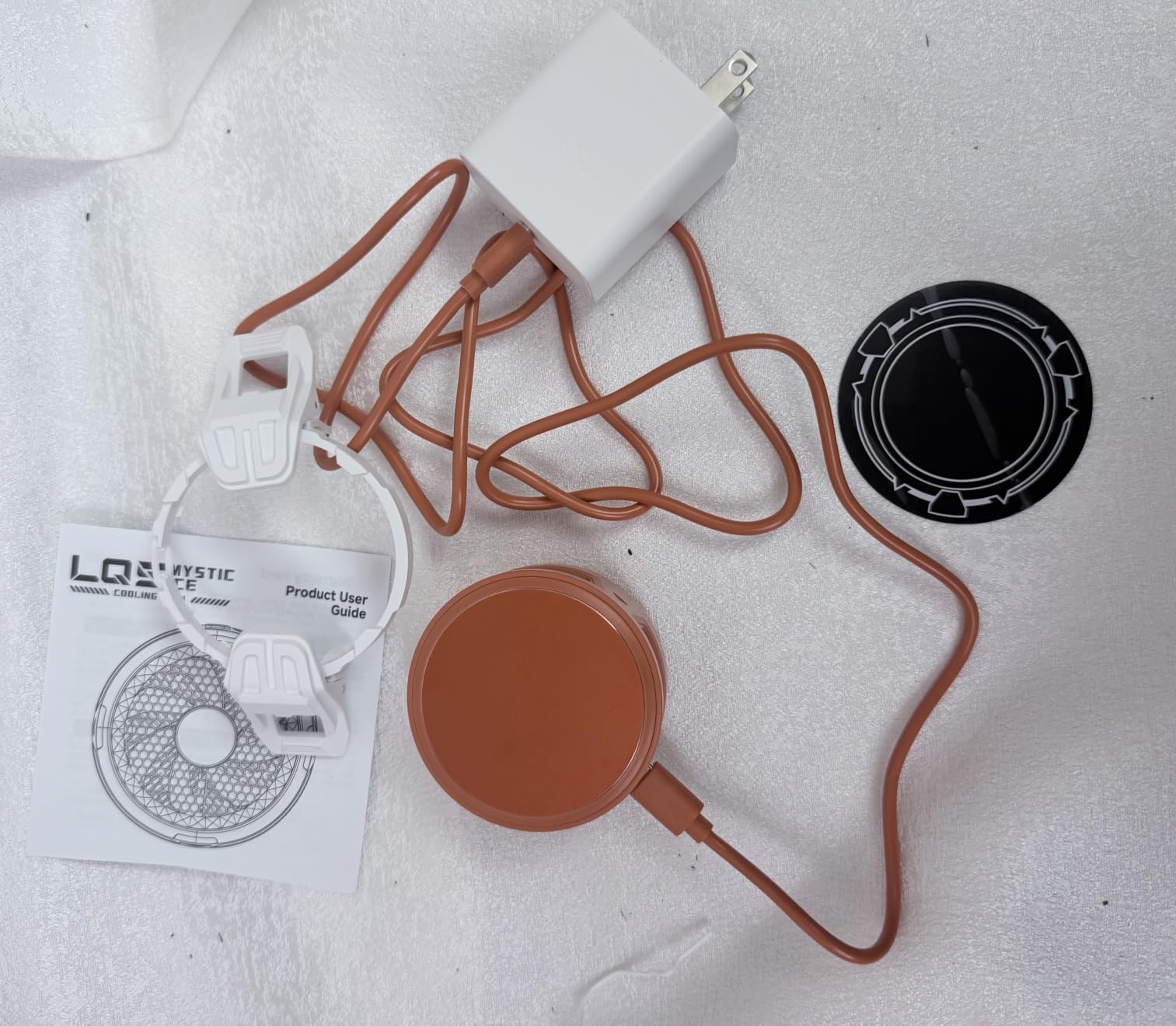 AI Magnetic Semiconductor Phone Cooler Game Stream Cell Phone Cooler customer photo 2