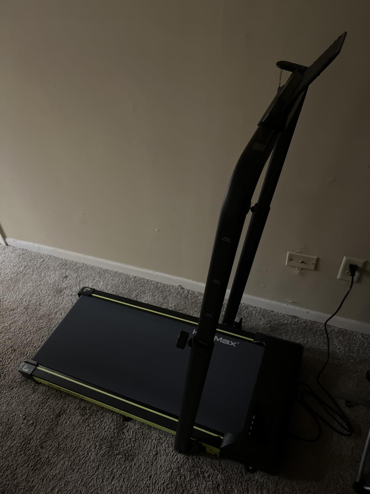Walking Pad Treadmill with Incline and Height Adjustable Handle Bar | Small Foldable Treadmills for Home, 3.0HP Under Desk Walking Pad, Compact Quiet for Apartment Office customer photo 2