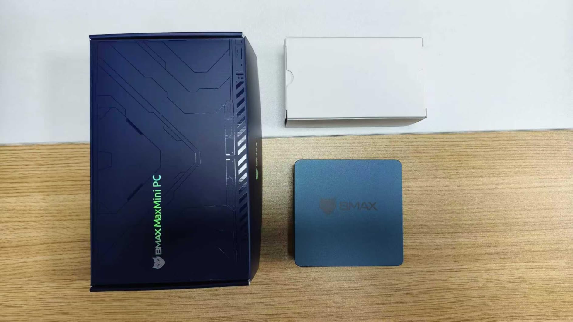 Bmax Mini PC Mini Desktop Computer Intel Celeron J3355 (Up to 2.5GHz) Win 11, 6GB RAM 128GB eMMC Support M.2 SSD Expansion (512GB/2TB), 4K Dual Display WiFi5& BT5.0 for Home/Office,Daily Use,B1 Plus customer photo 2