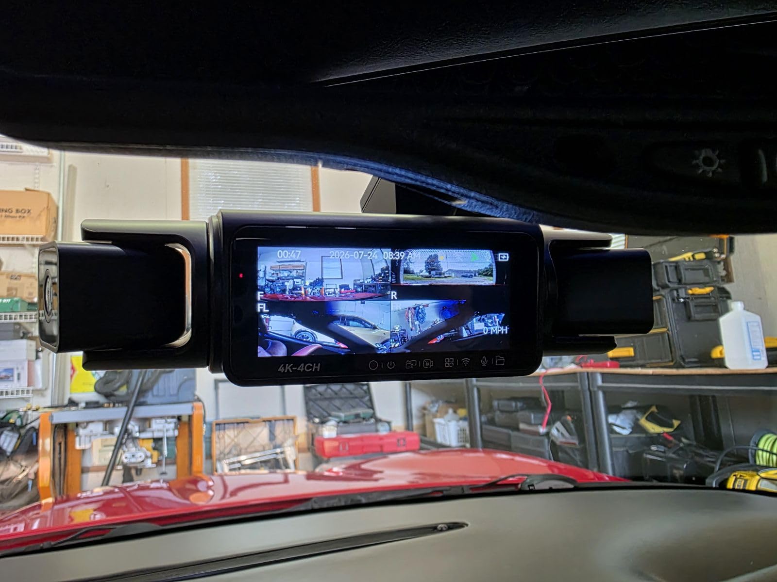 IIWEY N7 PRO 4K STARVIS 4-Channel Dash Cam 360° View, 8-IR Night Vision customer photo 1