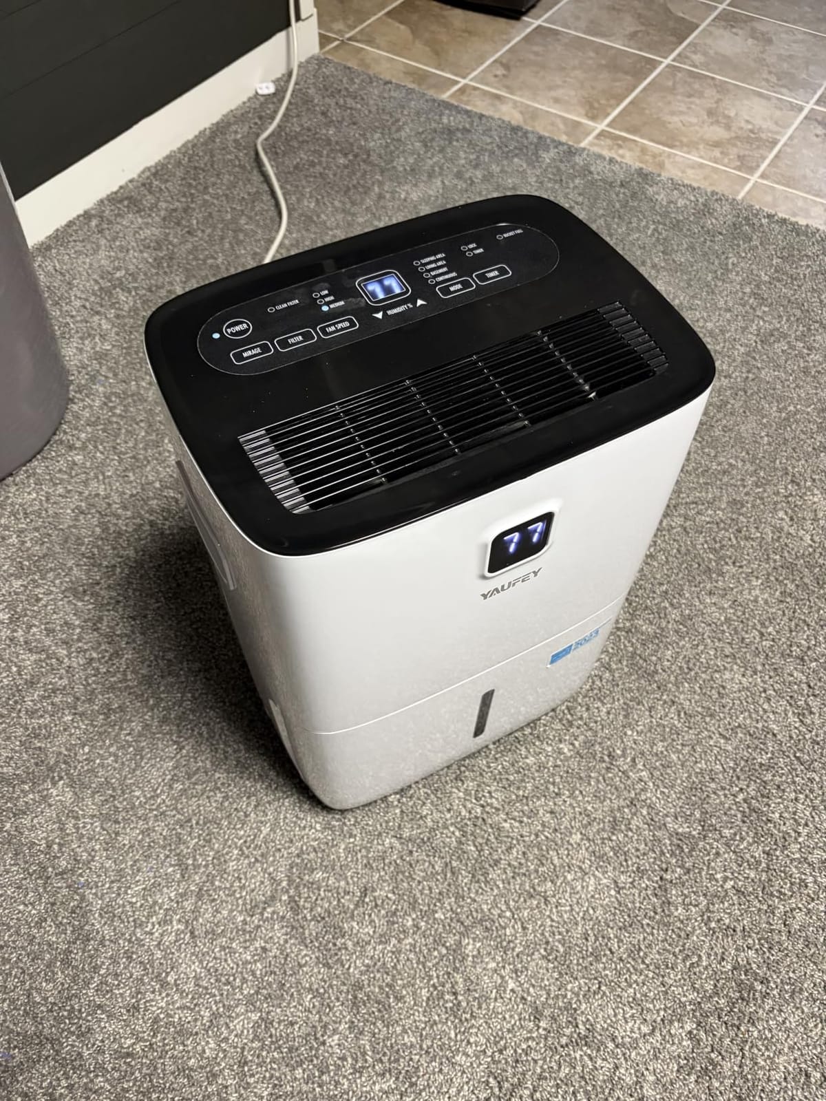Yaufey 150 Pint Dehumidifier with Pump for Basement 8500 Sq. Ft. customer photo 1