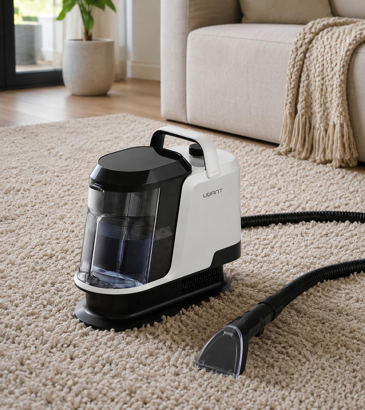 Uwant 18Kpa Upholstery Cleaner Machine with Pet Pro Cleaner&Tools Set of 1 customer photo 1