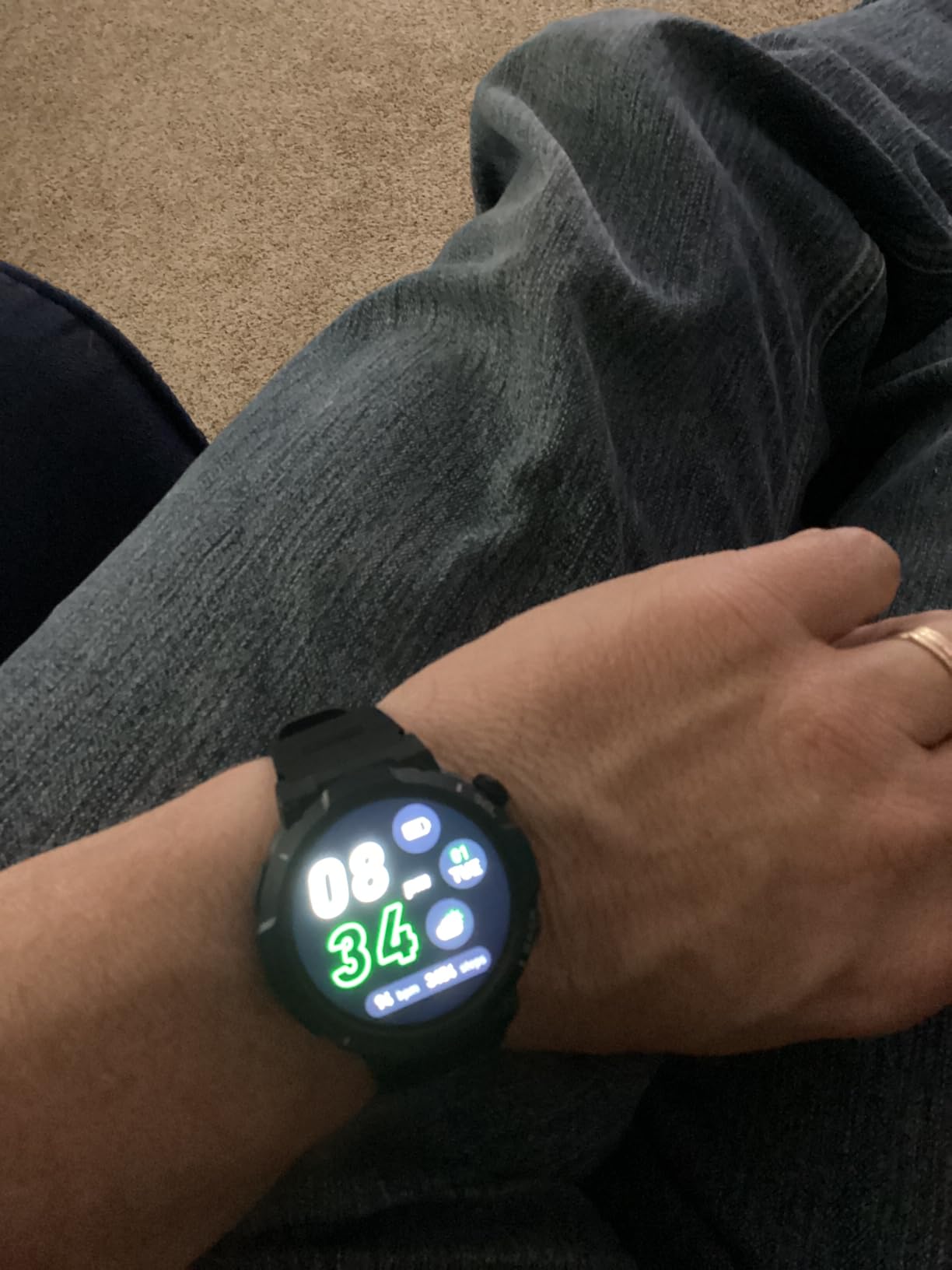 Soudorv Military Smart Watch for Men, 50+ Day Battery Life, Bluetooth Call | 1.53