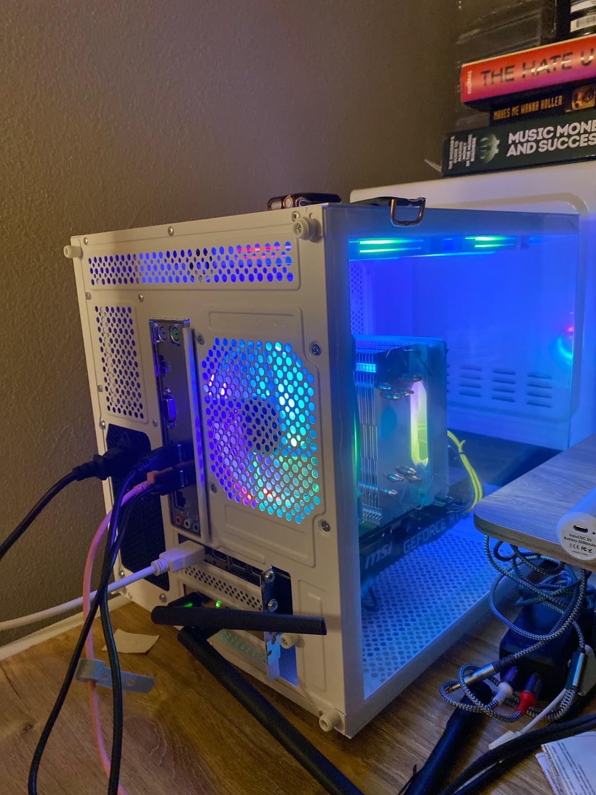 suevery Prebuilt Desktop PC Tower Computer AMD Ryzen5 4Cores Up to 4.2G customer photo 1