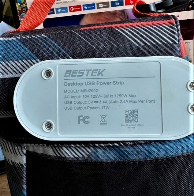BESTEK 220V to 110V Voltage Converter US to Europe, 2000W Universal Travel Adapter with 2 USB C Ports & 1USB-A Port, and EU/UK/AU/US/India Plug Power Adaptor, Step Down Transformer Outlet customer photo 2