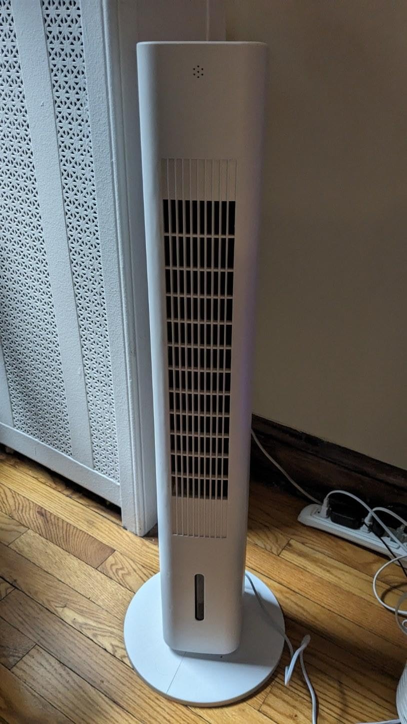 Swamp Cooler Air Conditioner, 1800CFM Windowless Air Conditioner for Bedroom w/Dual Tanks for 24H Cooling 600sq.ft,4 Modes&3 Speeds, 28FT Remote, 360°Swing 30