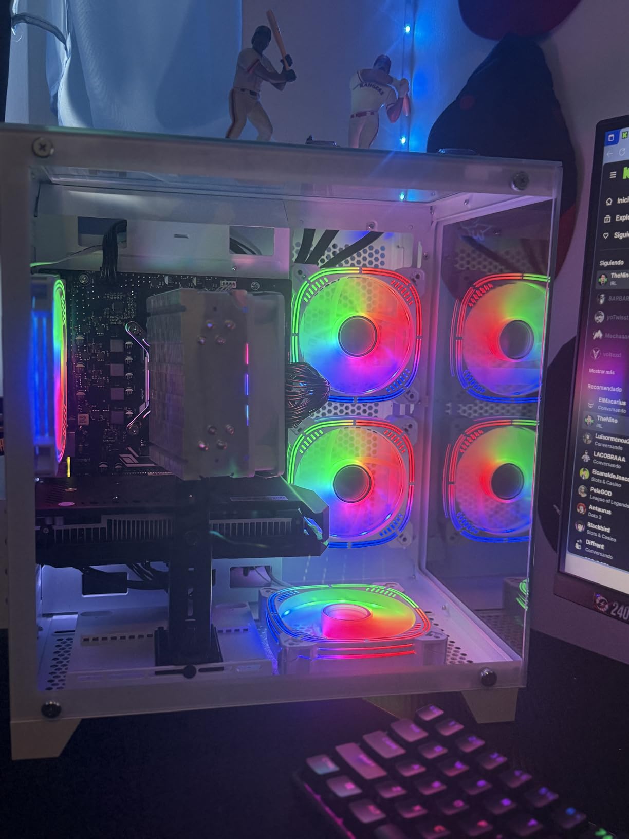 LXZ Prebuilt Gaming PC Ryzen 7 8700F RTX 5060 16GB DDR5 1TB SSD customer photo 2