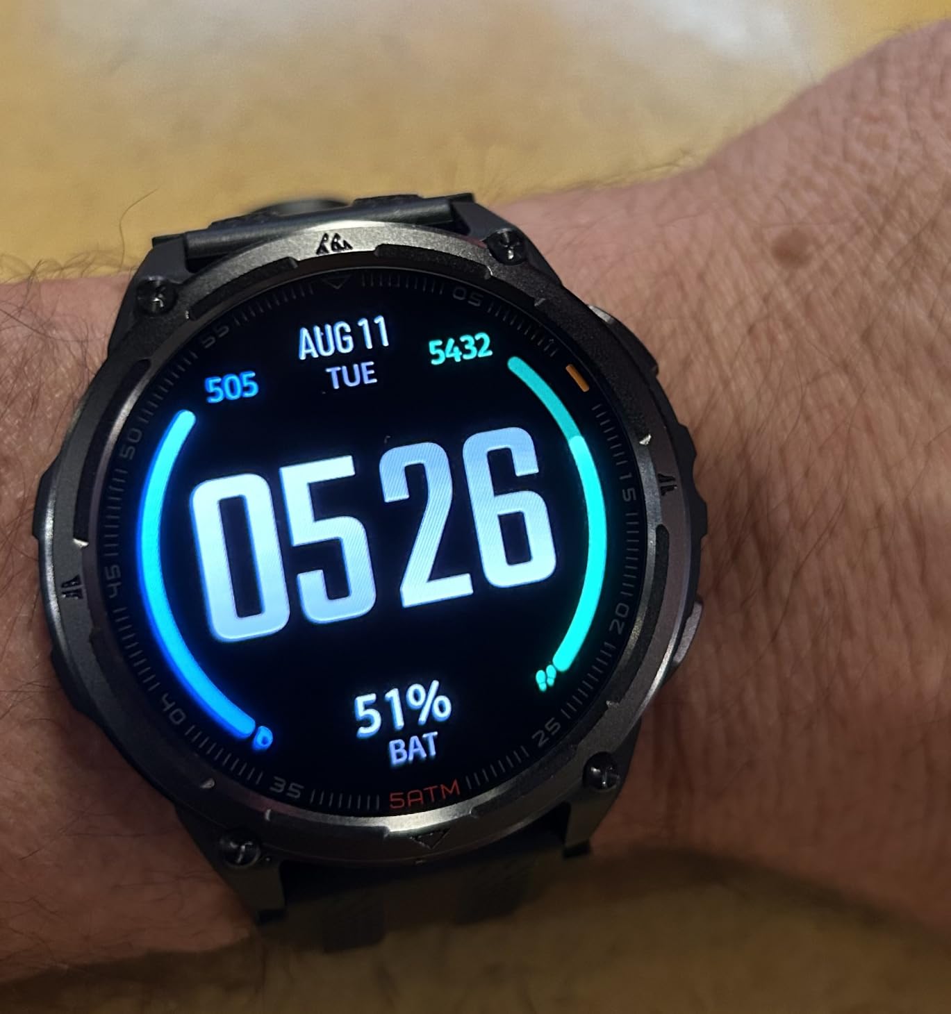 KOSPET ORB 2 Smart Watch Rugged, Dual-Band GPS, 5 ATM & IP69 Waterproof | 1.43