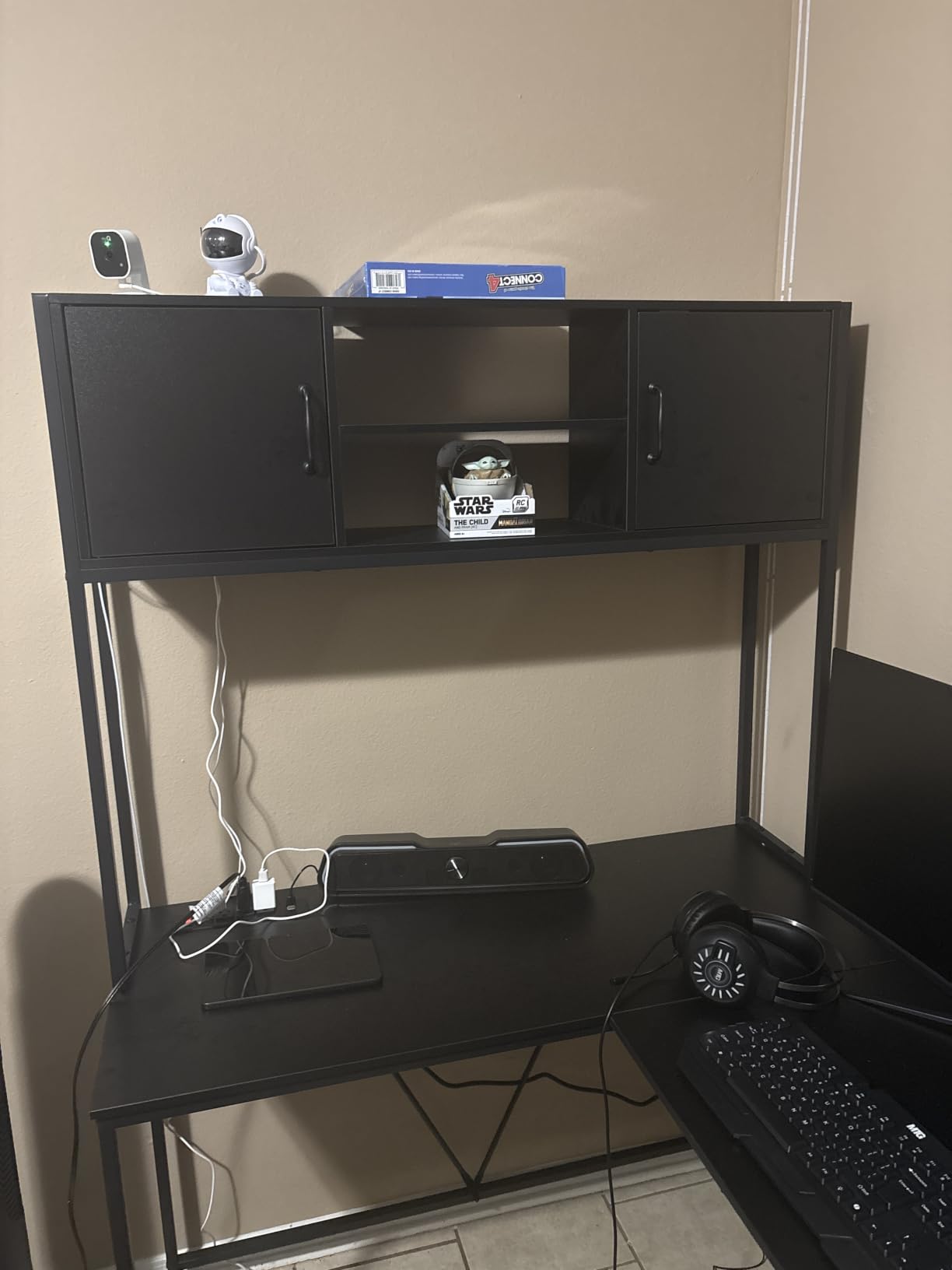 SEDETA Reversible Farmhouse L Shaped Computer Desk with Drawers, Hutch customer photo 1