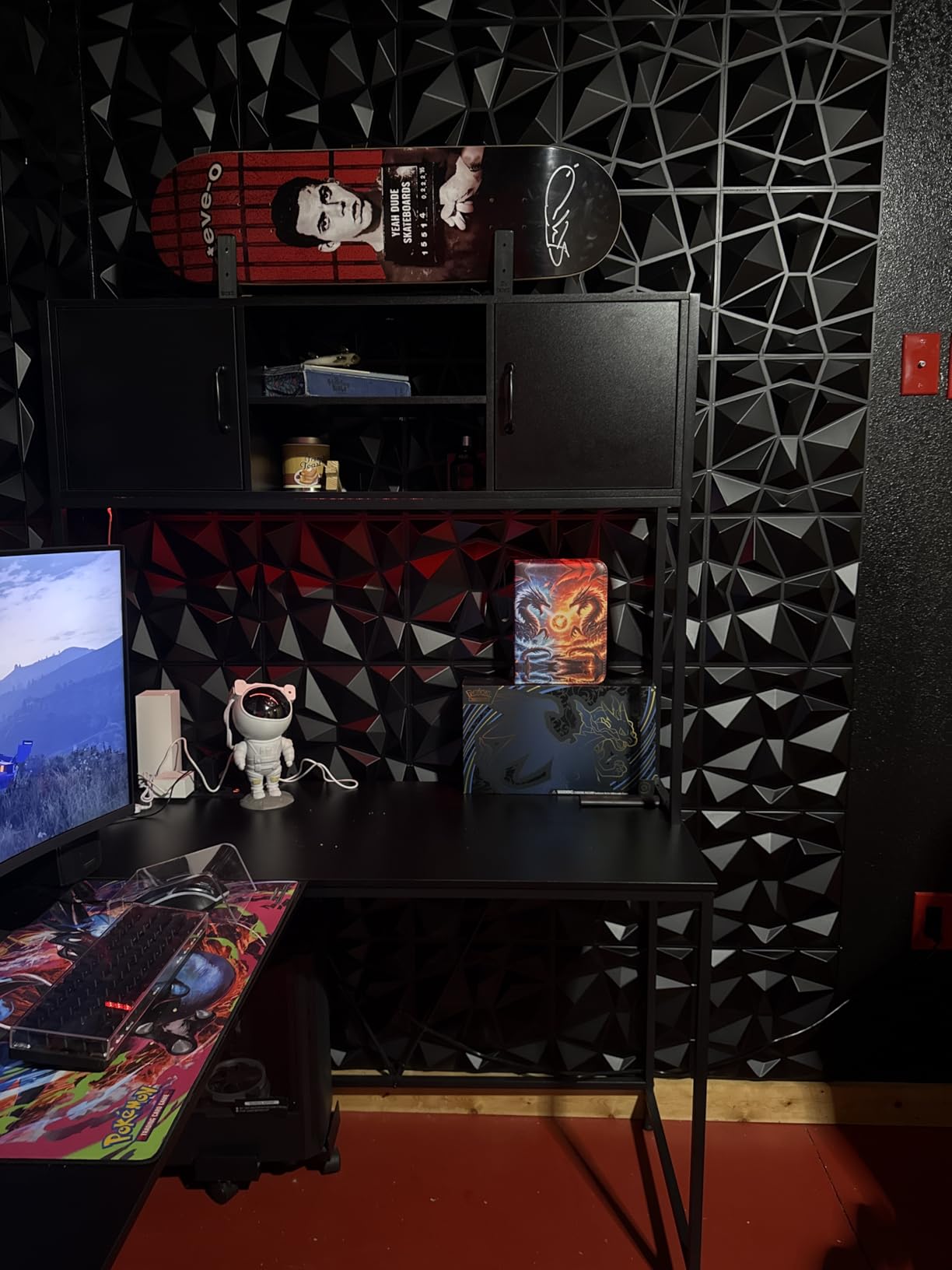 SEDETA Reversible Farmhouse L Shaped Computer Desk with Drawers, Hutch customer photo 2