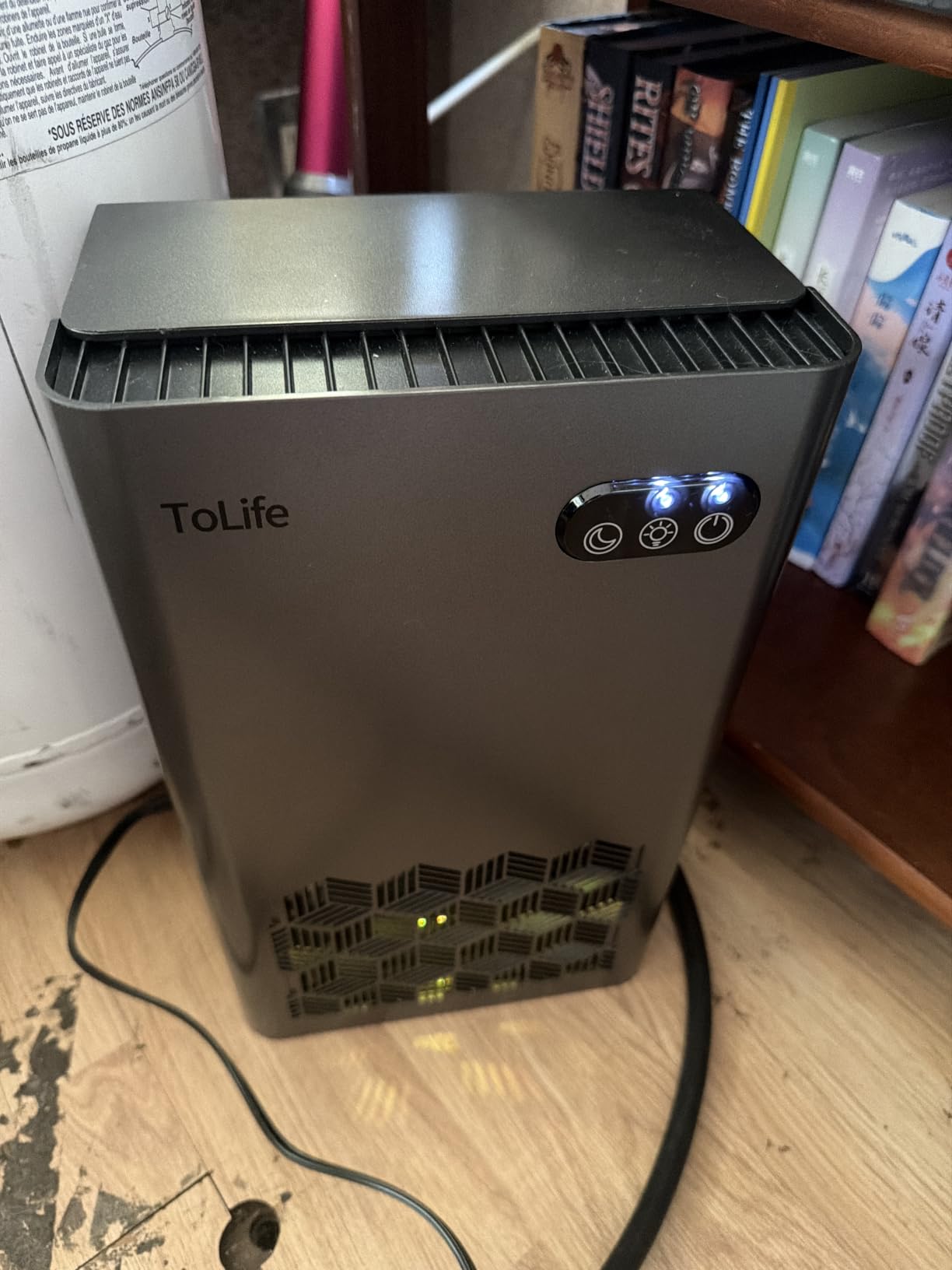 ToLife Dehumidifier for Home Bedroom 1000 sq.ft with Auto Shut-Off, White customer photo 1