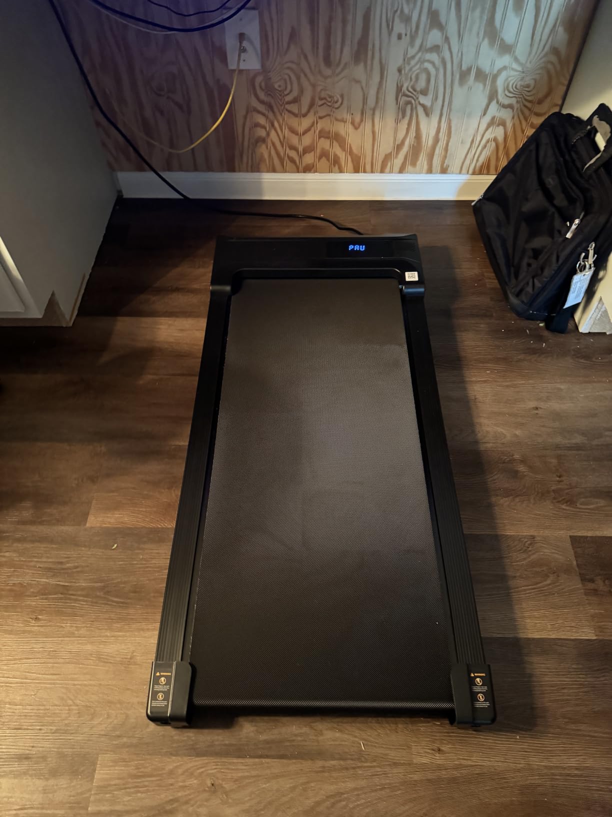 Walking Pad Treadmill for Home - Under Desk Treadmills Mini Portable Walking Running Machine Slim Compact Small Lightweight Motorized Electric Treadmill with Adjustable Speed Remote customer photo 1
