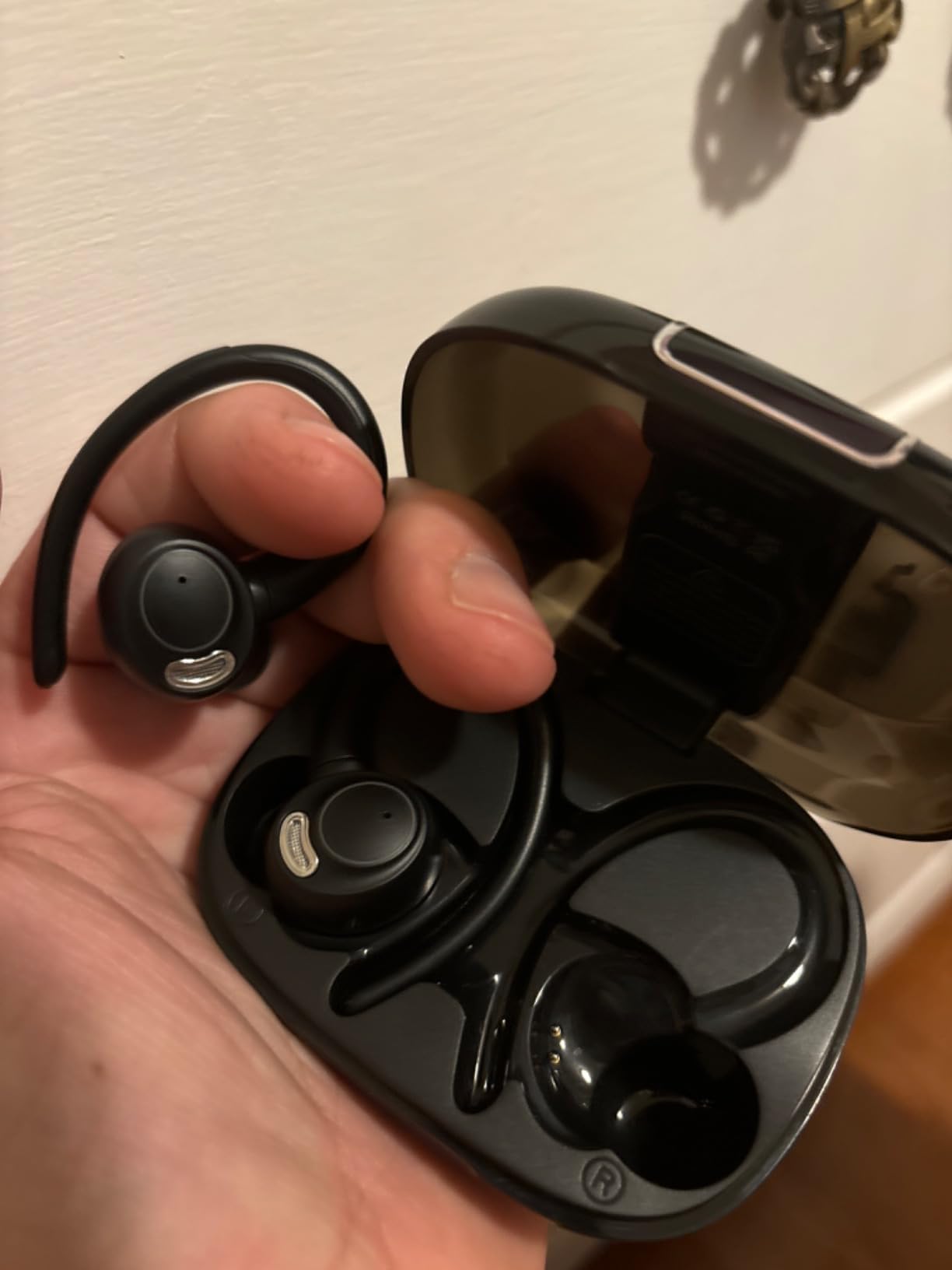 Wireless Sports Earbuds with Secure Earhooks, 48H Deep Bass/ENC Mic Ear Bud customer photo 1