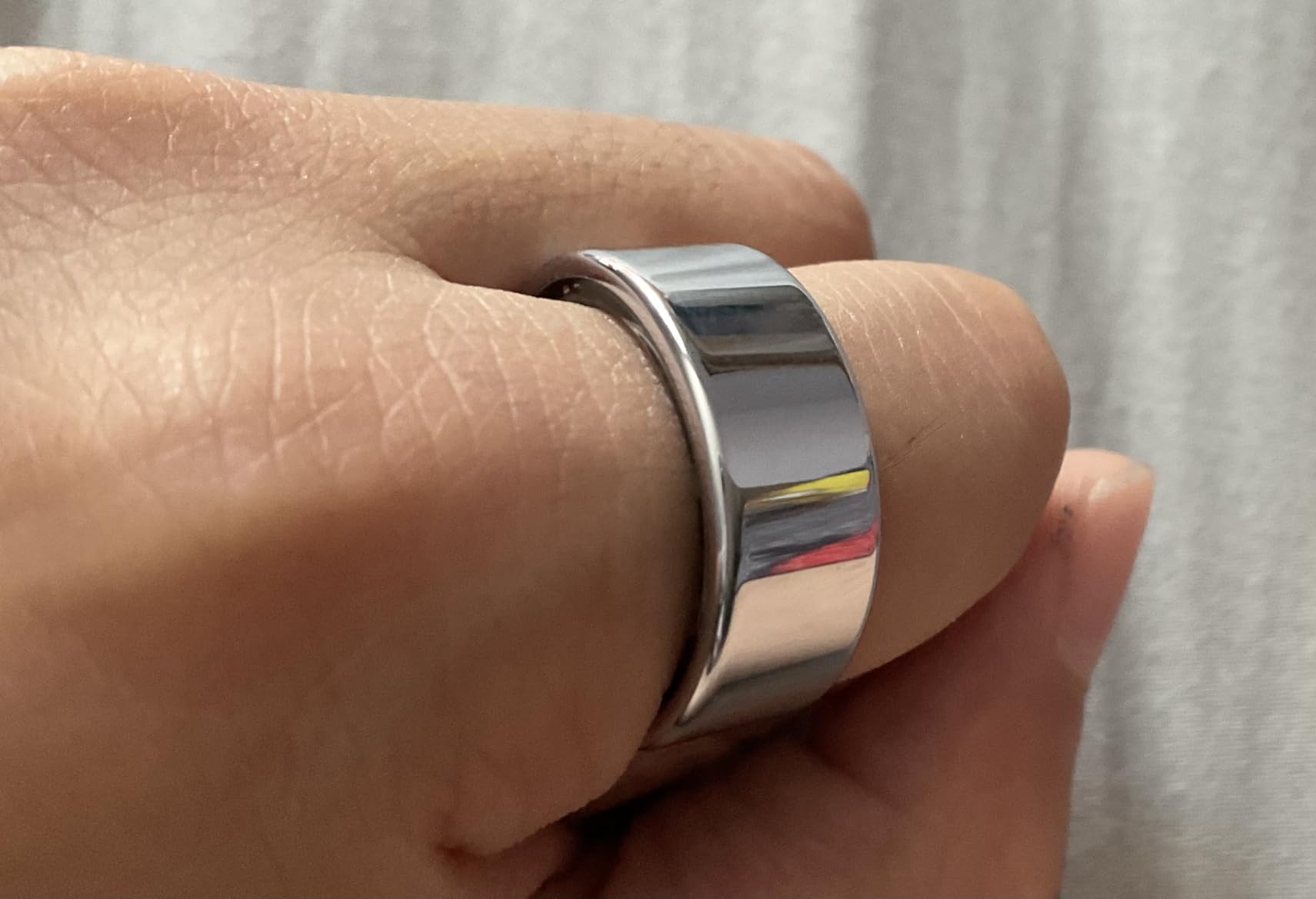 Smart Health Ring Fitness Tracker for Men Women, Rose Gold 8 | Sleep, Stress & Activity Monitoring, IP68 Waterproof, Long-Lasting Battery, No Subscription Fees, Works with iOS & Android customer photo 1