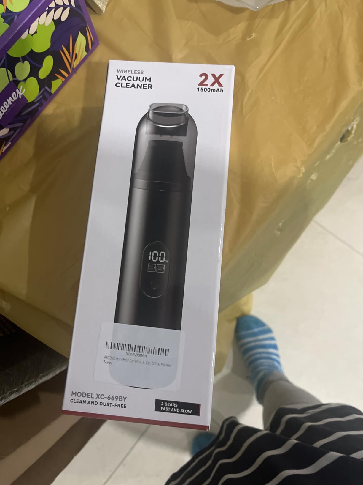 4 in 1 Cordless Handheld Car Vacuum, 15000PA Portable Mini Vacuum Cleaner customer photo 2