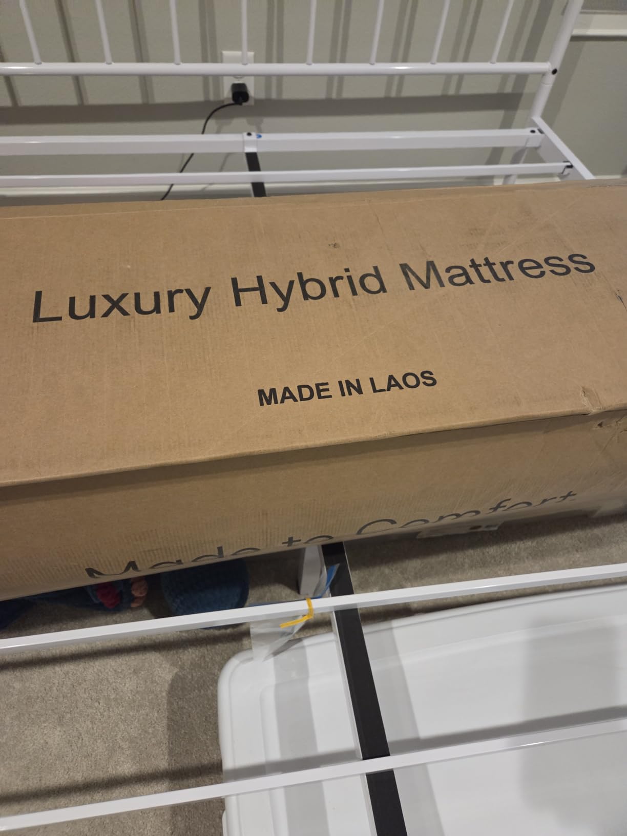 Firm King Mattress 14 Inch, Cooling Hybrid Bed in a Box, CertiPUR-US customer photo 1
