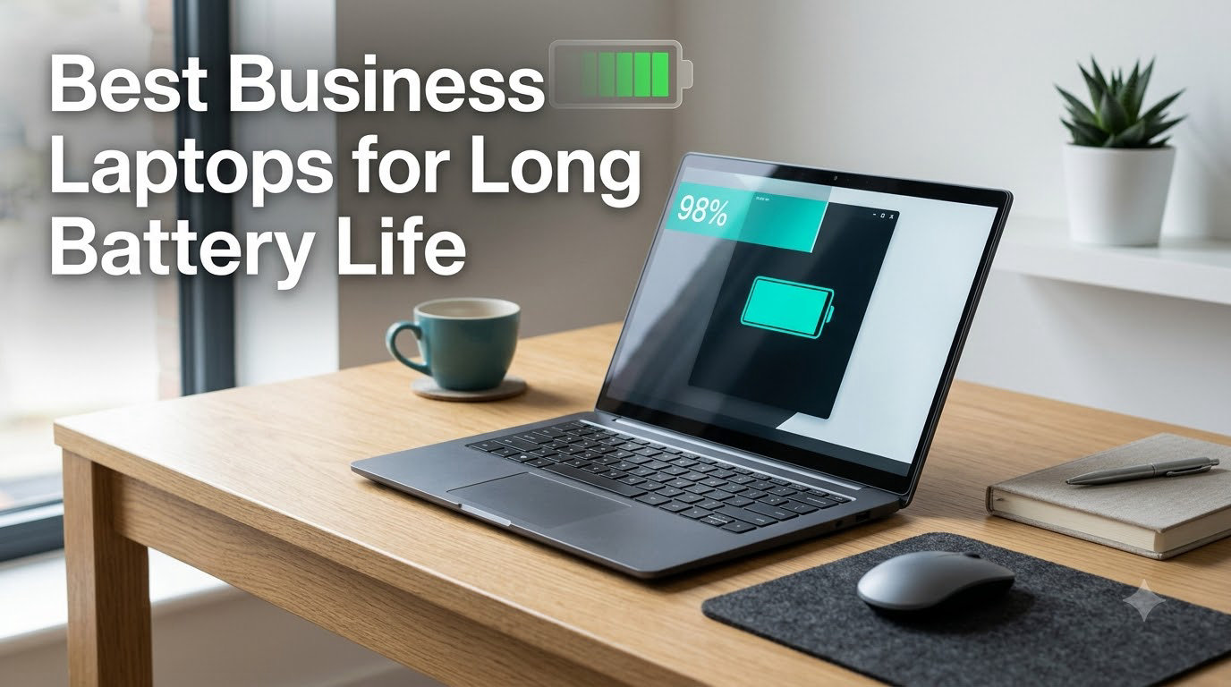 Best Business Laptops for Long Battery Life